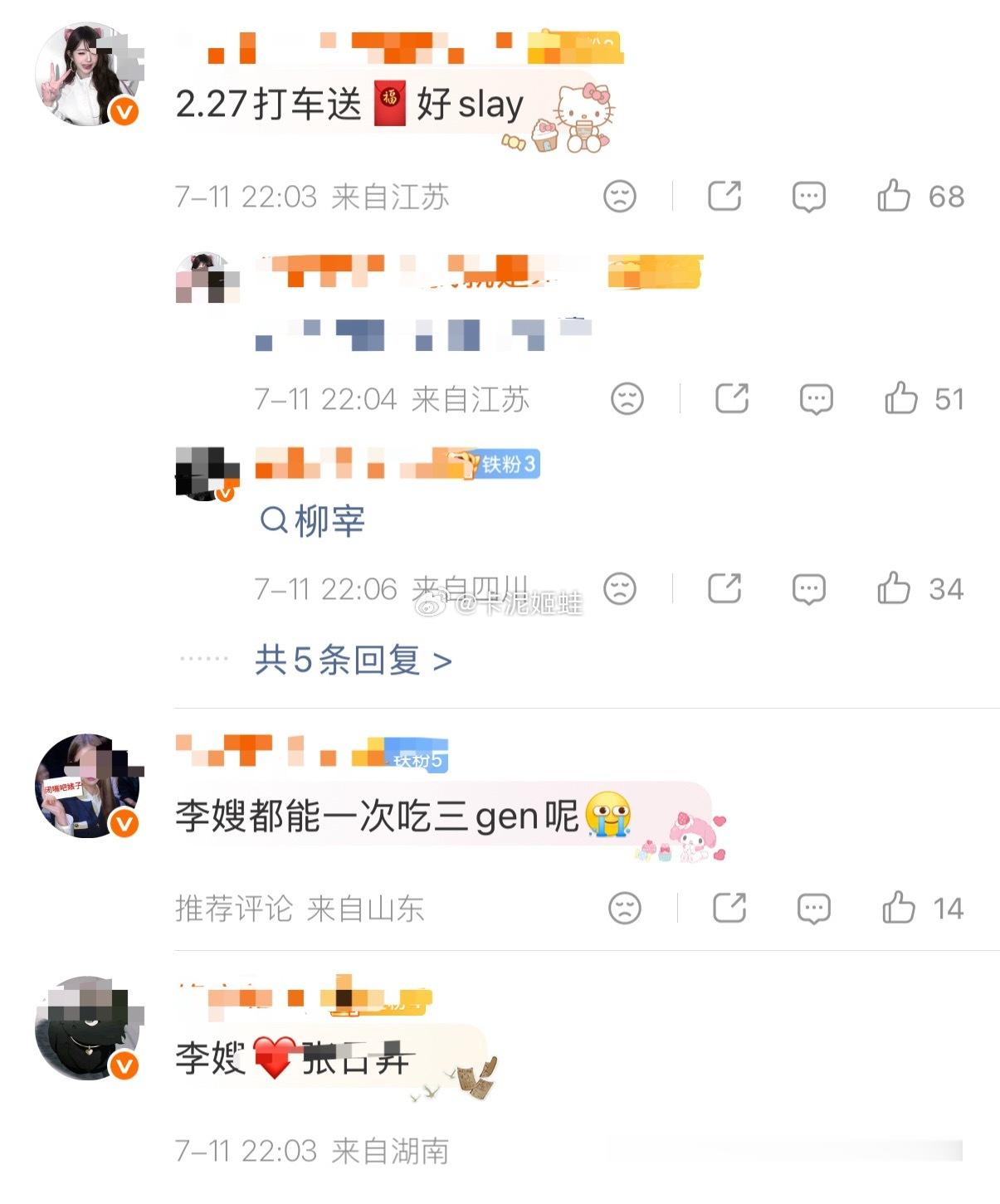 张元英粉丝正在安利柳智敏
