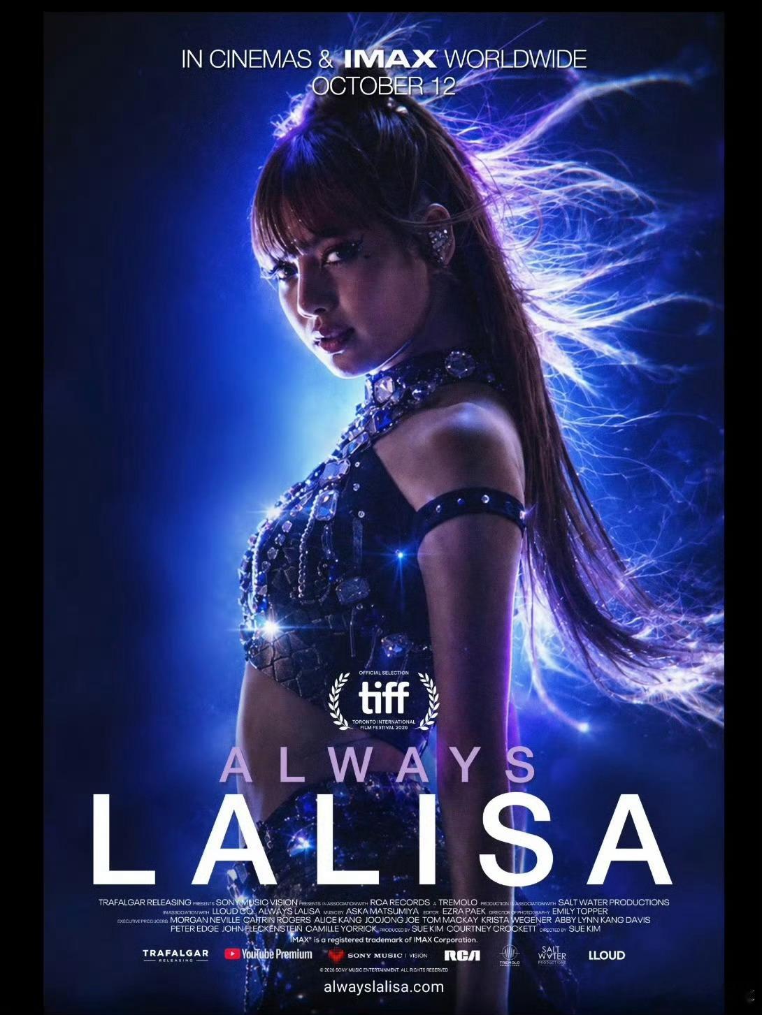 Lisa纪录片《Always Lalisa》定档10月12上映 ​​​