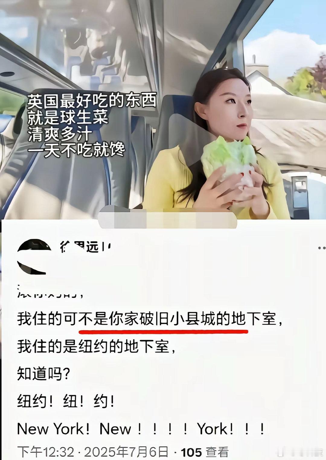 在纽约住地下室，吃大白菜原来就是人上人的生活[doge] ​​​