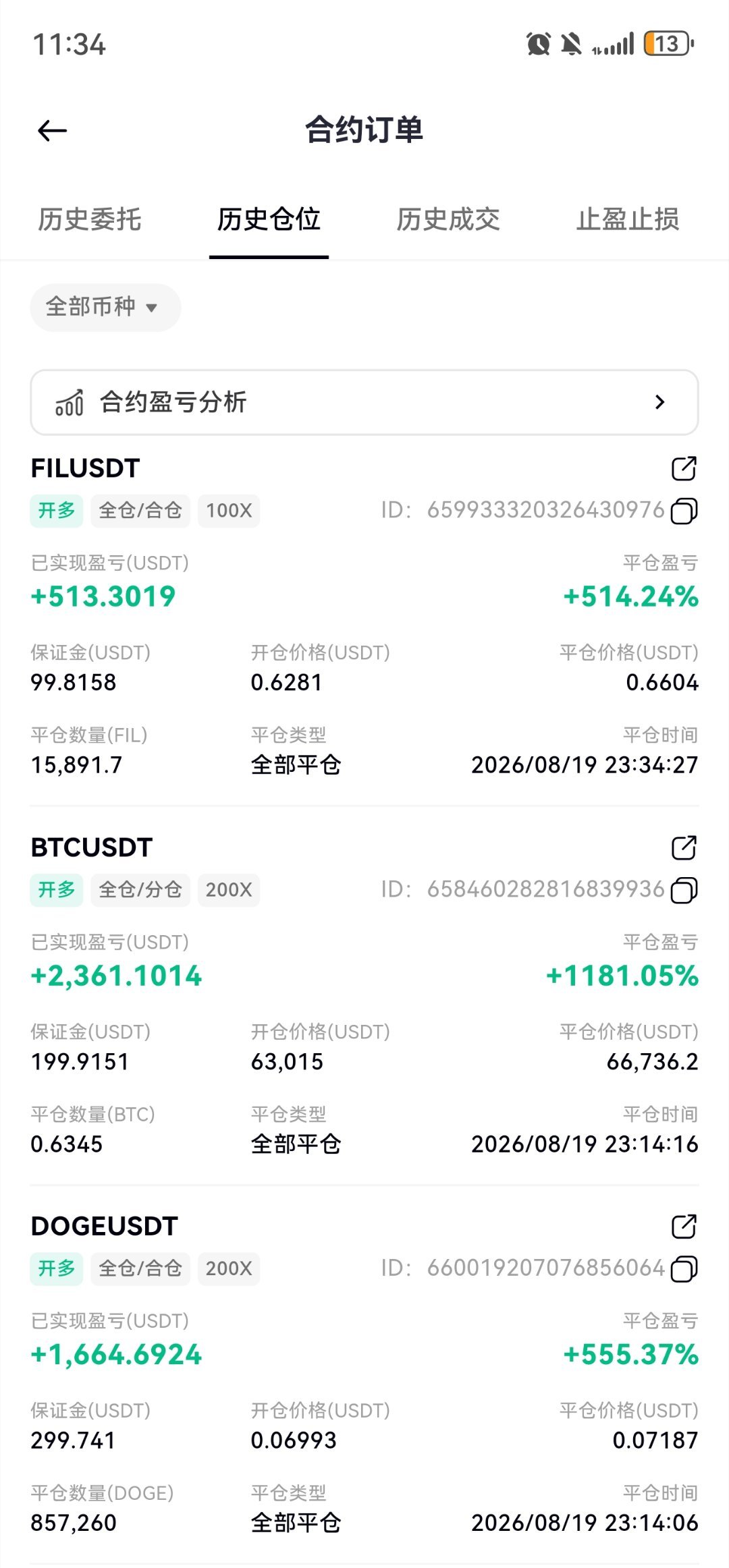 今天发财了。斩获5万多到 