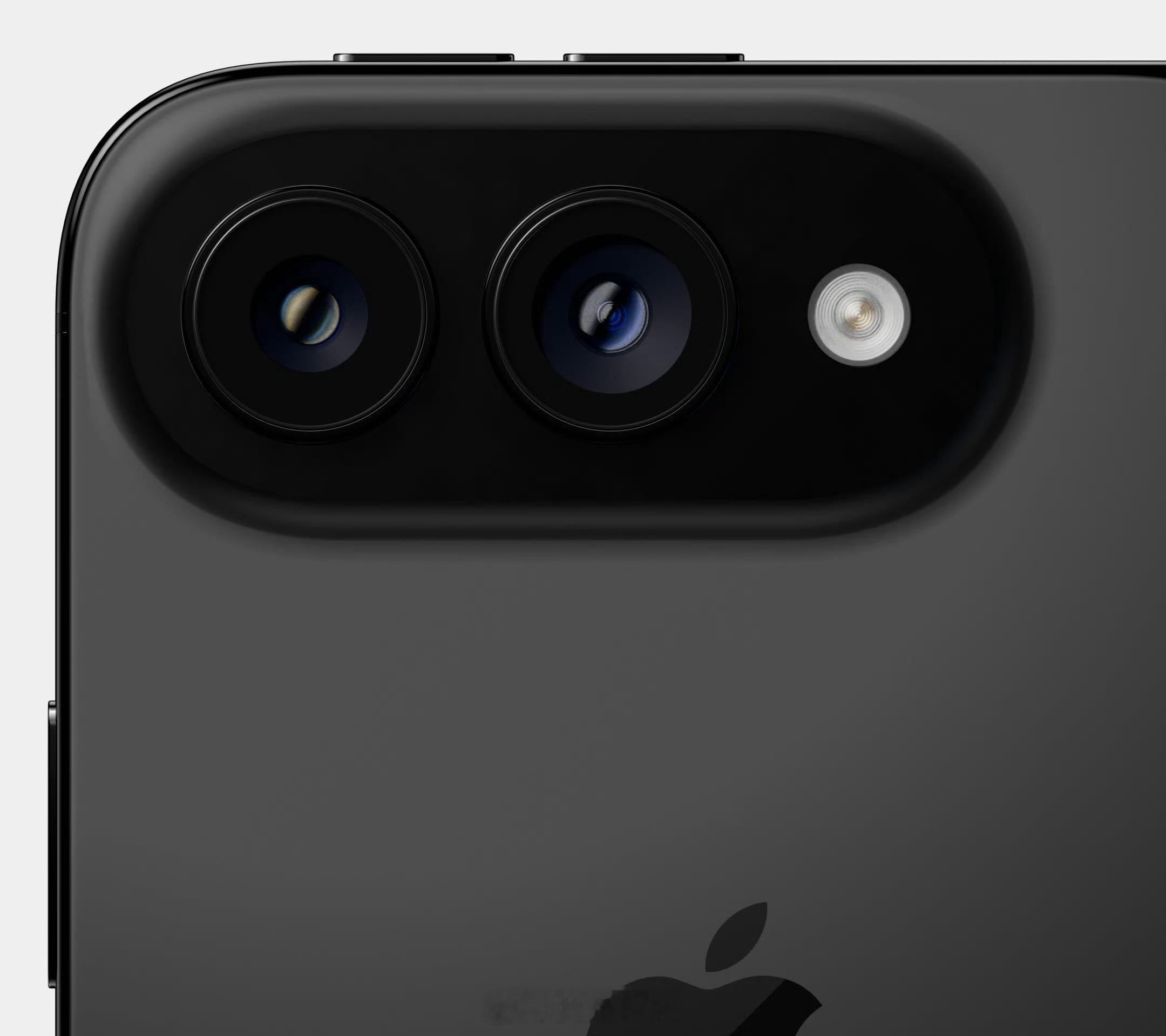 iPhone的极简美学设计毋庸置疑，听说这是折叠屏的Deco设计，不知真假。 