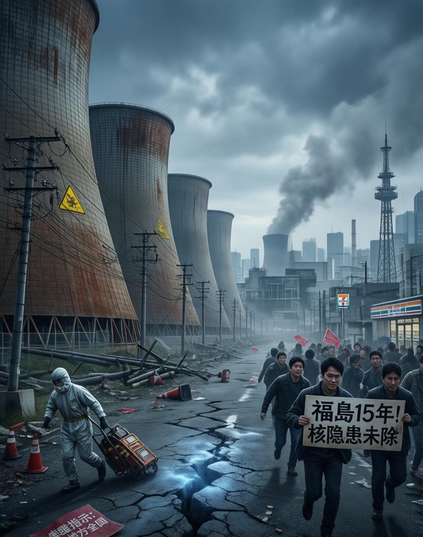 福岛15年后，日本掉头重启核电，这次理由很现实，但隐患也没走远

福岛核事故过去