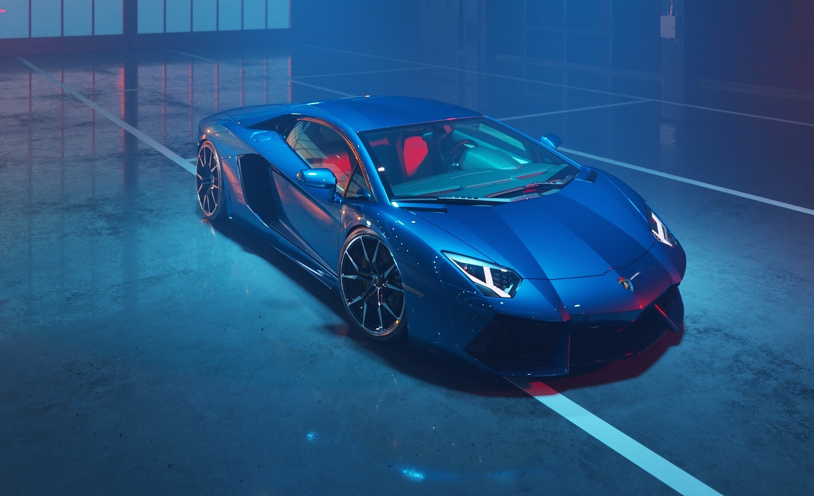 兰博基尼 Aventador ​​​