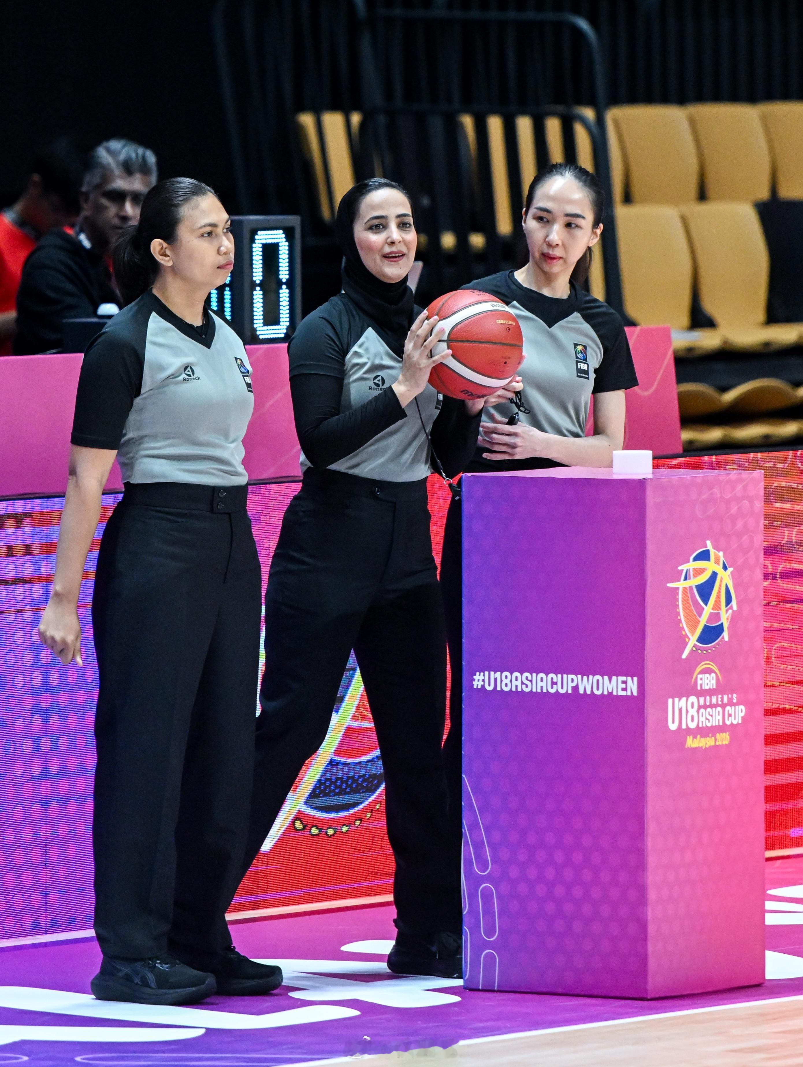 篮球裁判 FIBA U18 WOMEN’S ASIA CUP 🇲🇾🏀Day
