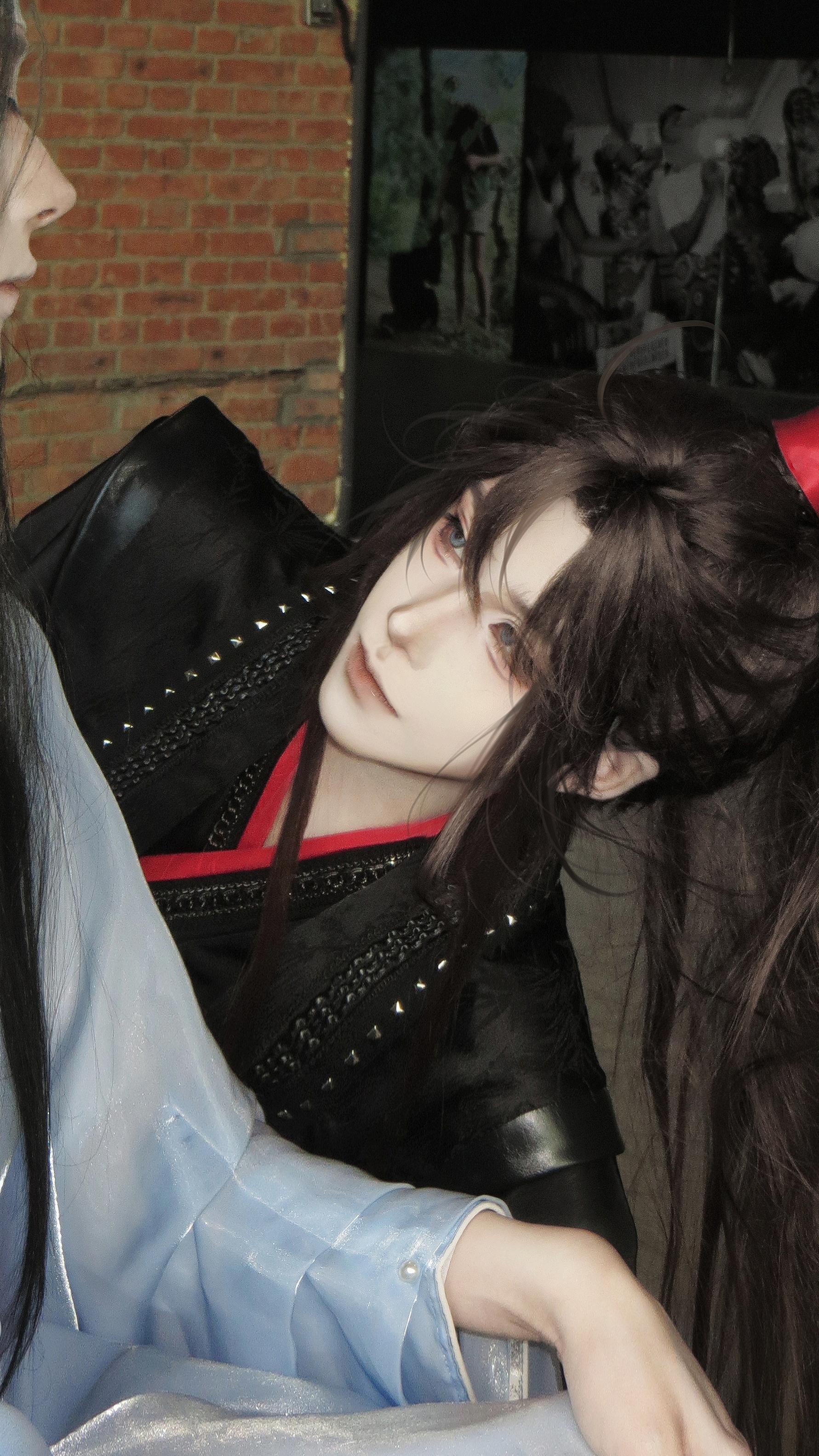 魏无羡cos.蓝湛～  蓝湛