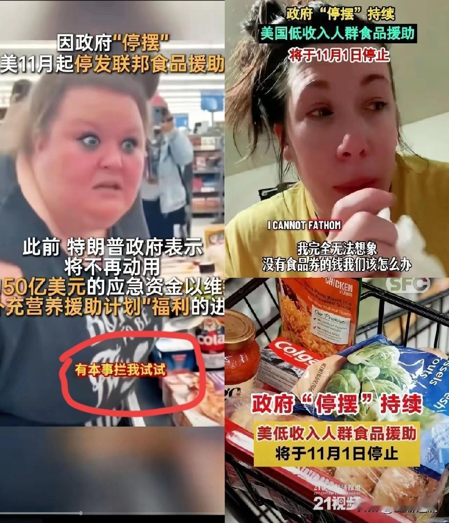 别骂超市硬拿食物的美国妈妈！这场政治闹剧才真该被钉在耻辱柱上！

每月全靠187