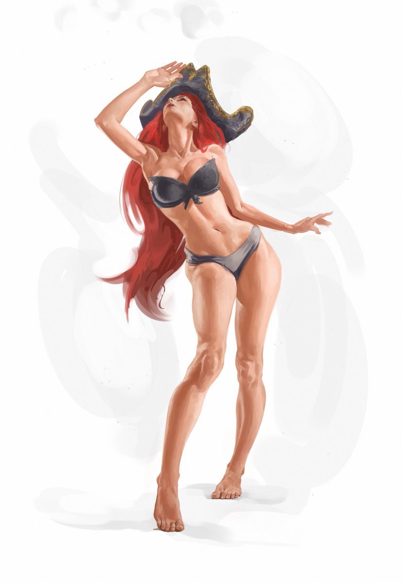 阿狸，厄运小姐（cr:Nosoriart）英雄联盟
