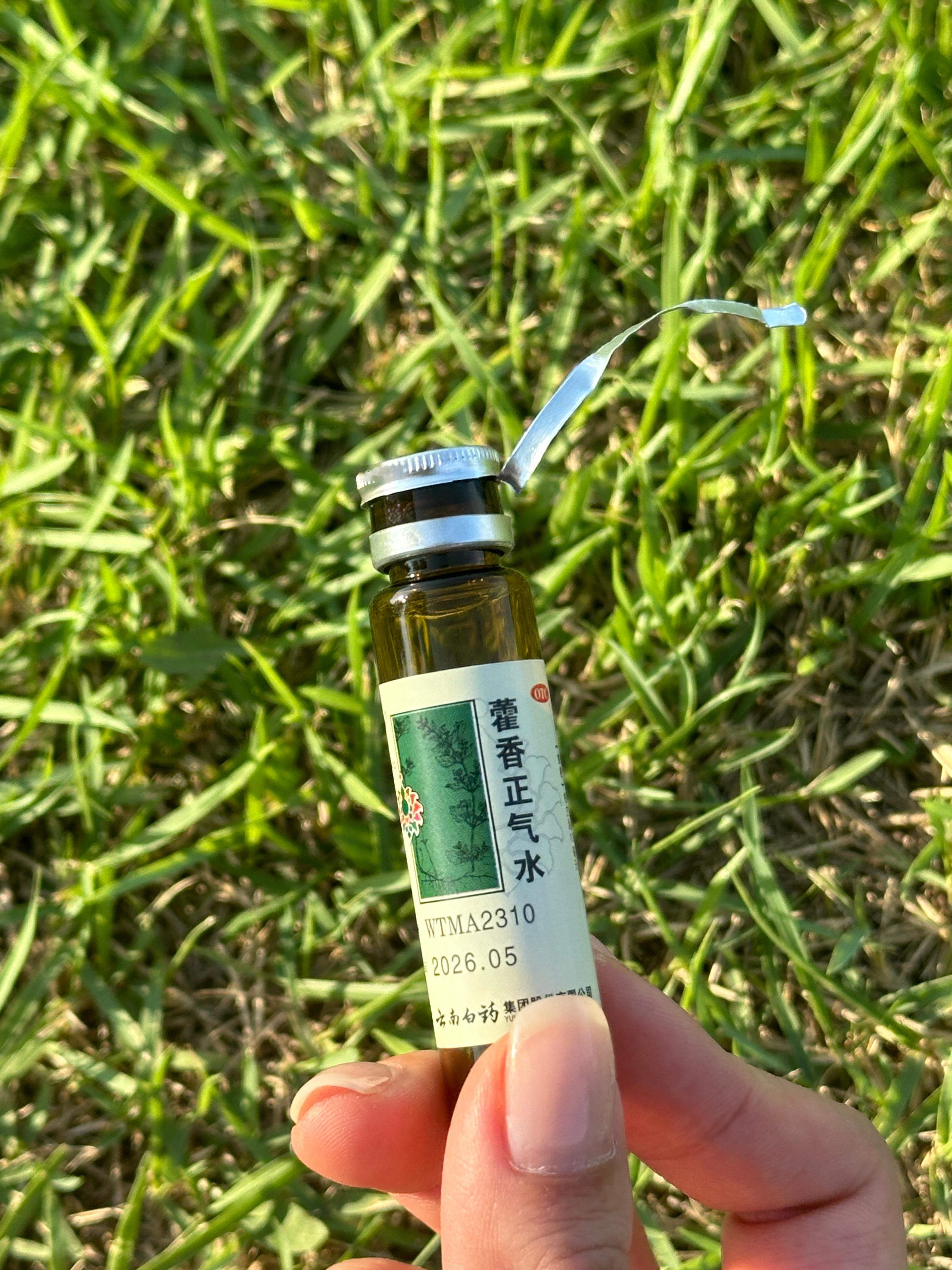 外拍藿香正气马上要晕倒的季节 ​​​