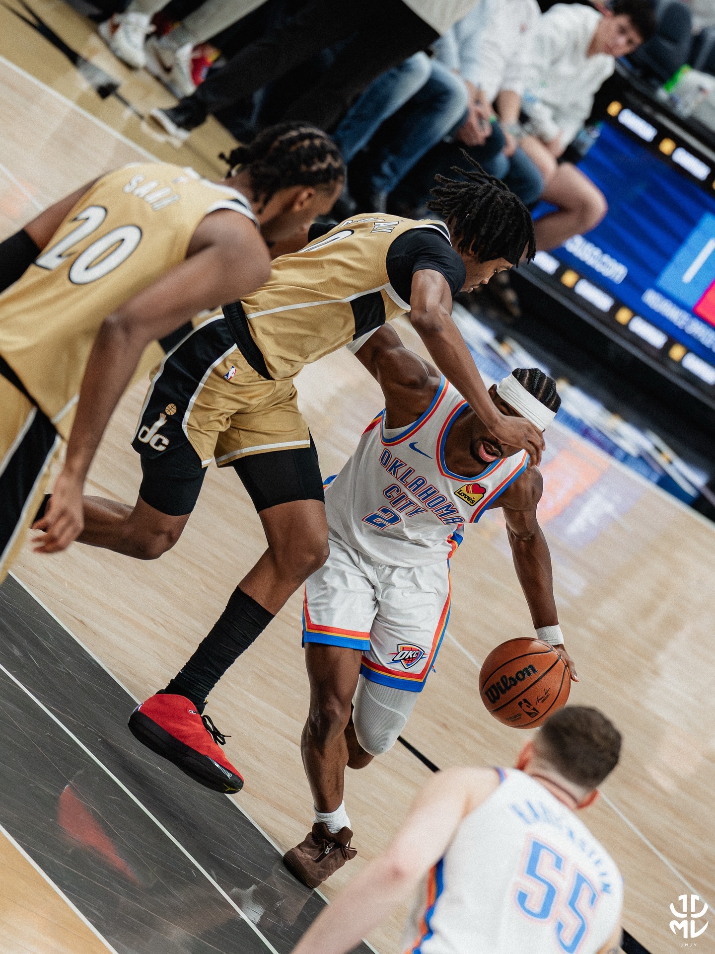 Shai dropped 40 in D.C. SGA亚历山大 📸：jomat