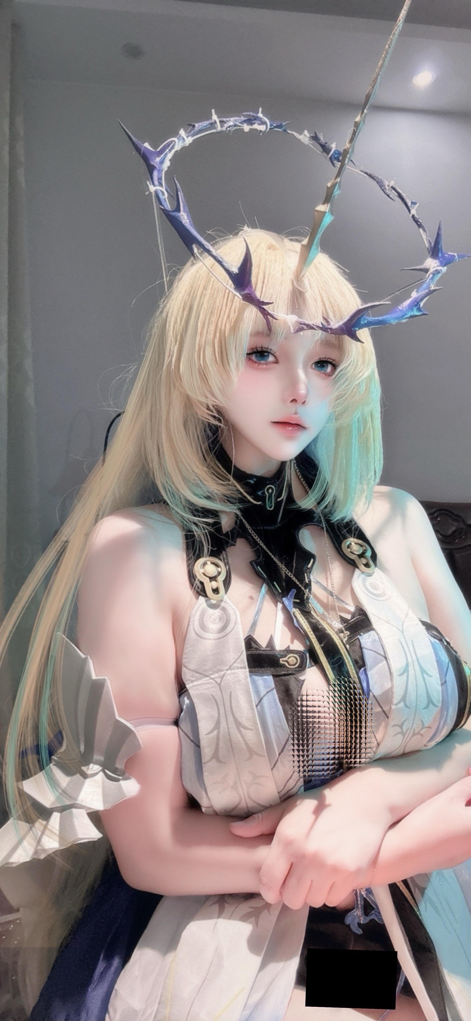 不负圣女之名。卡提希娅