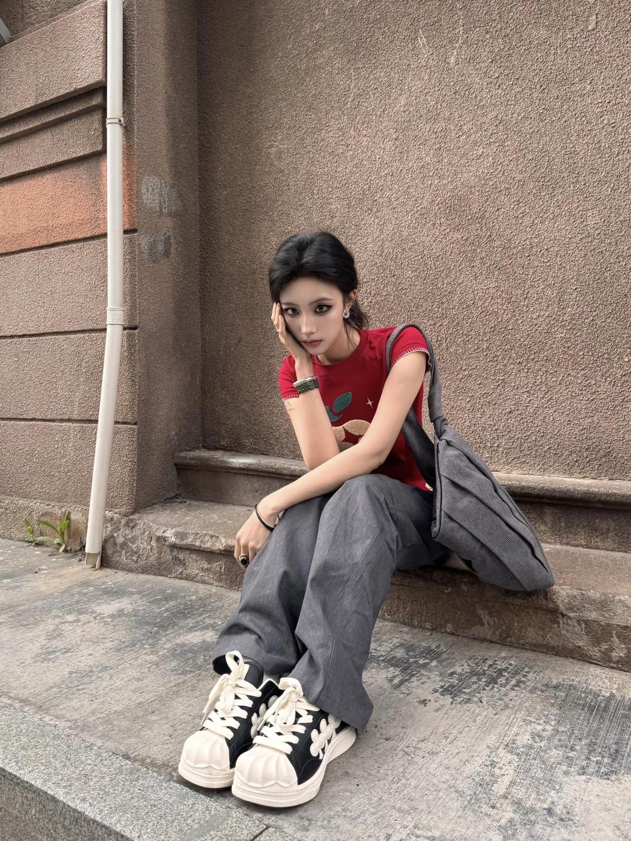 今天的头发很不听话。