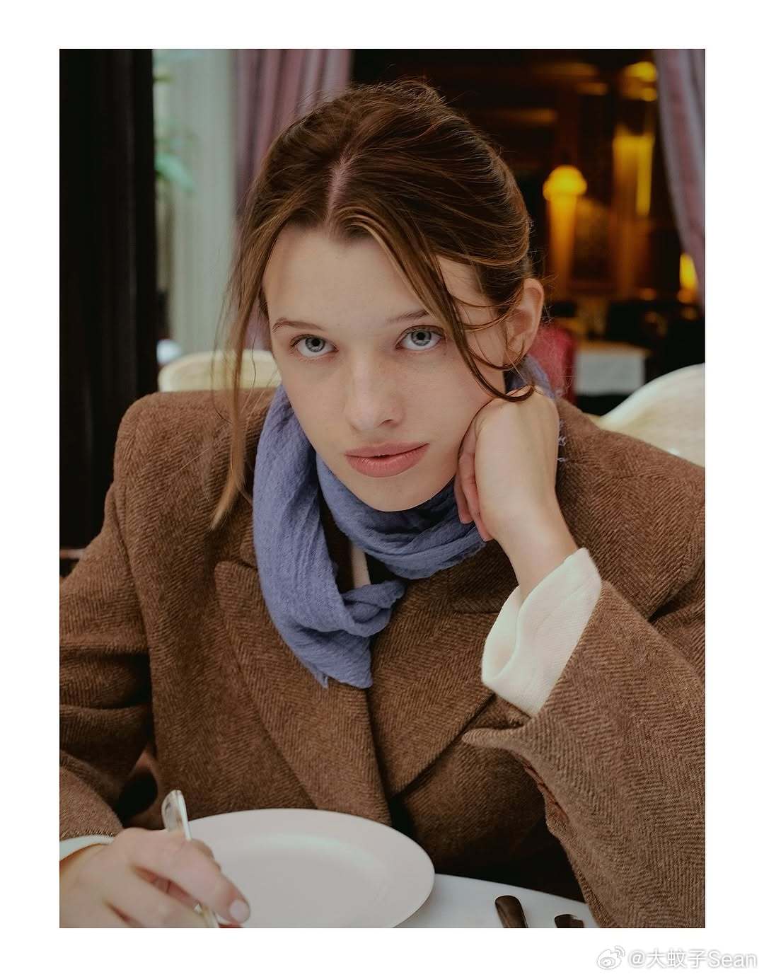 ever anderson艾尔安德森在巴黎的私照，根据ever的教父所透露，ev