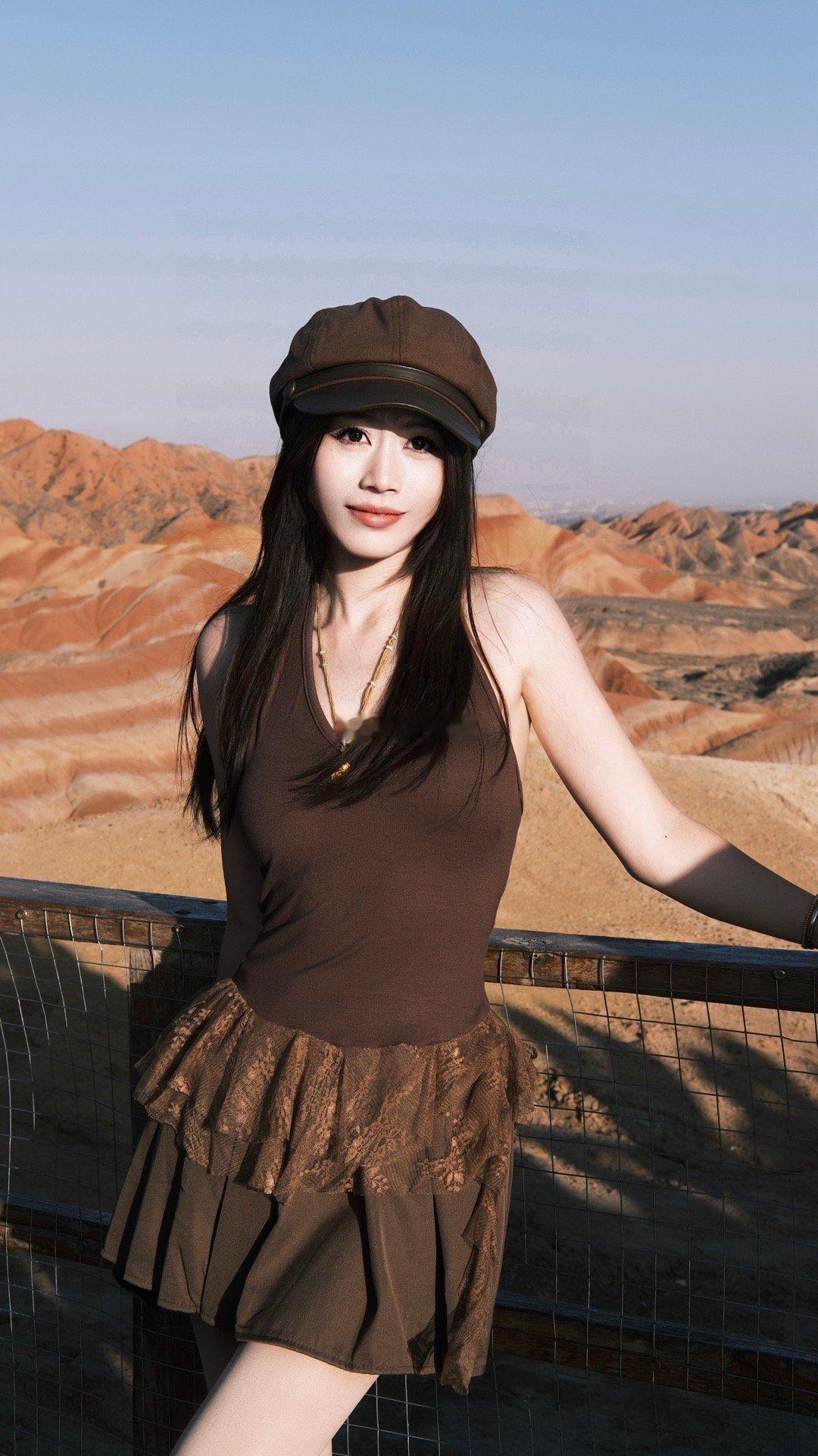 🪂🏜️是地理书上的七彩丹霞𓈒𓏸 