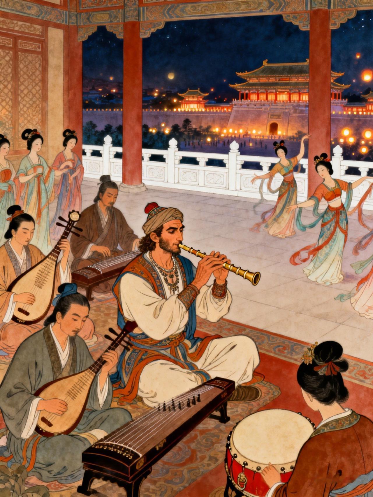 岁夜高堂列明烛，美酒一杯声一曲

古代有一种除夕夜，叫有酒有曲。当代有一种除夕夜