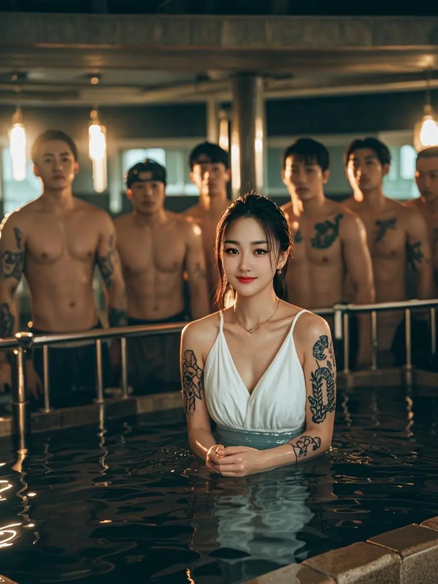 混进男浴室了😂