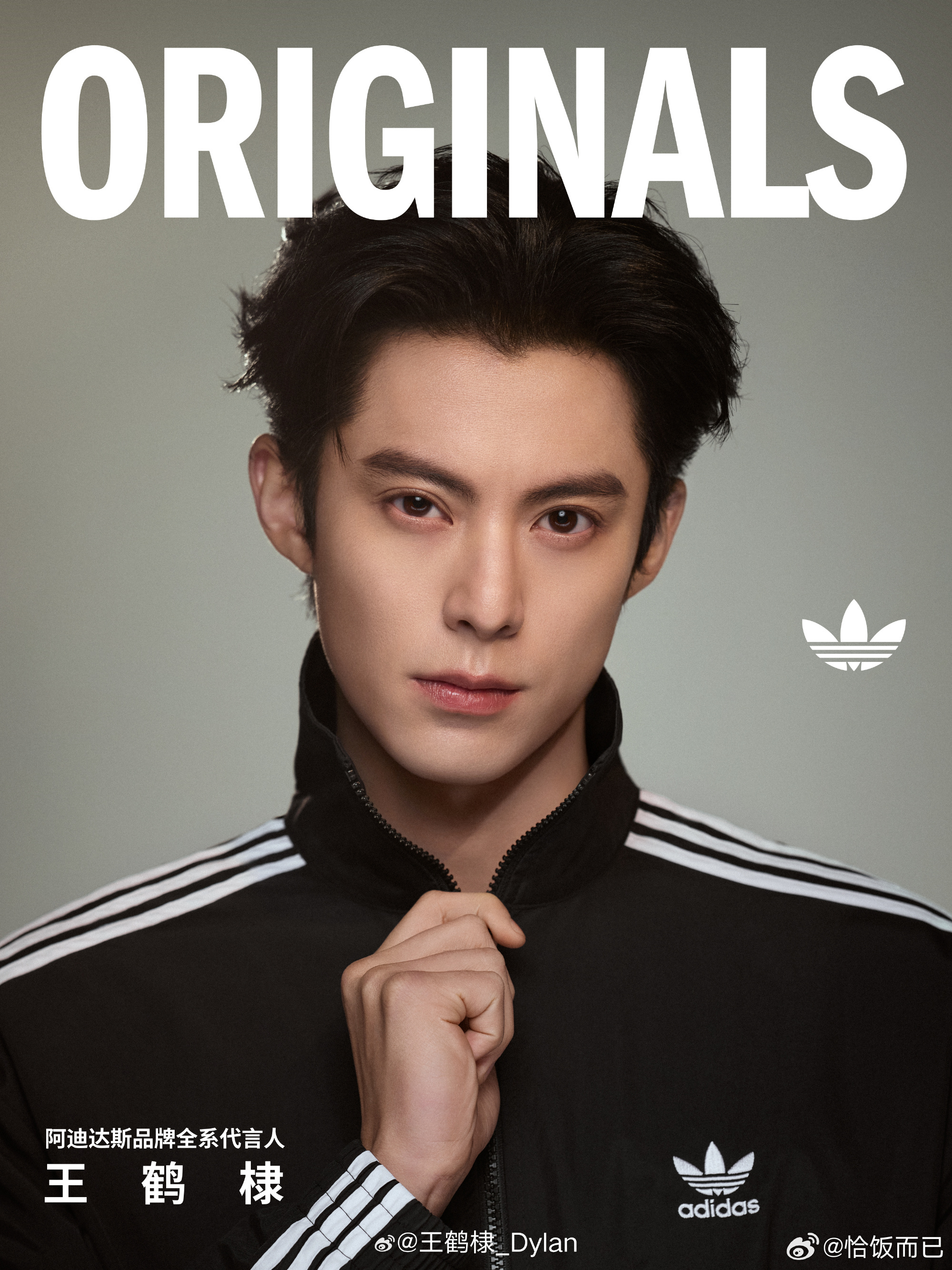恭喜王鹤棣官宣Adidas全系品牌代言人，拿下品牌最高title