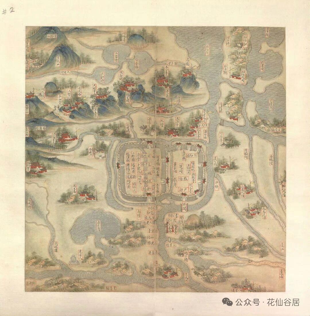 扬州，在中国历代历史语境中具有特别的含义。清代的扬州是什么样子的呢？《扬州府图说