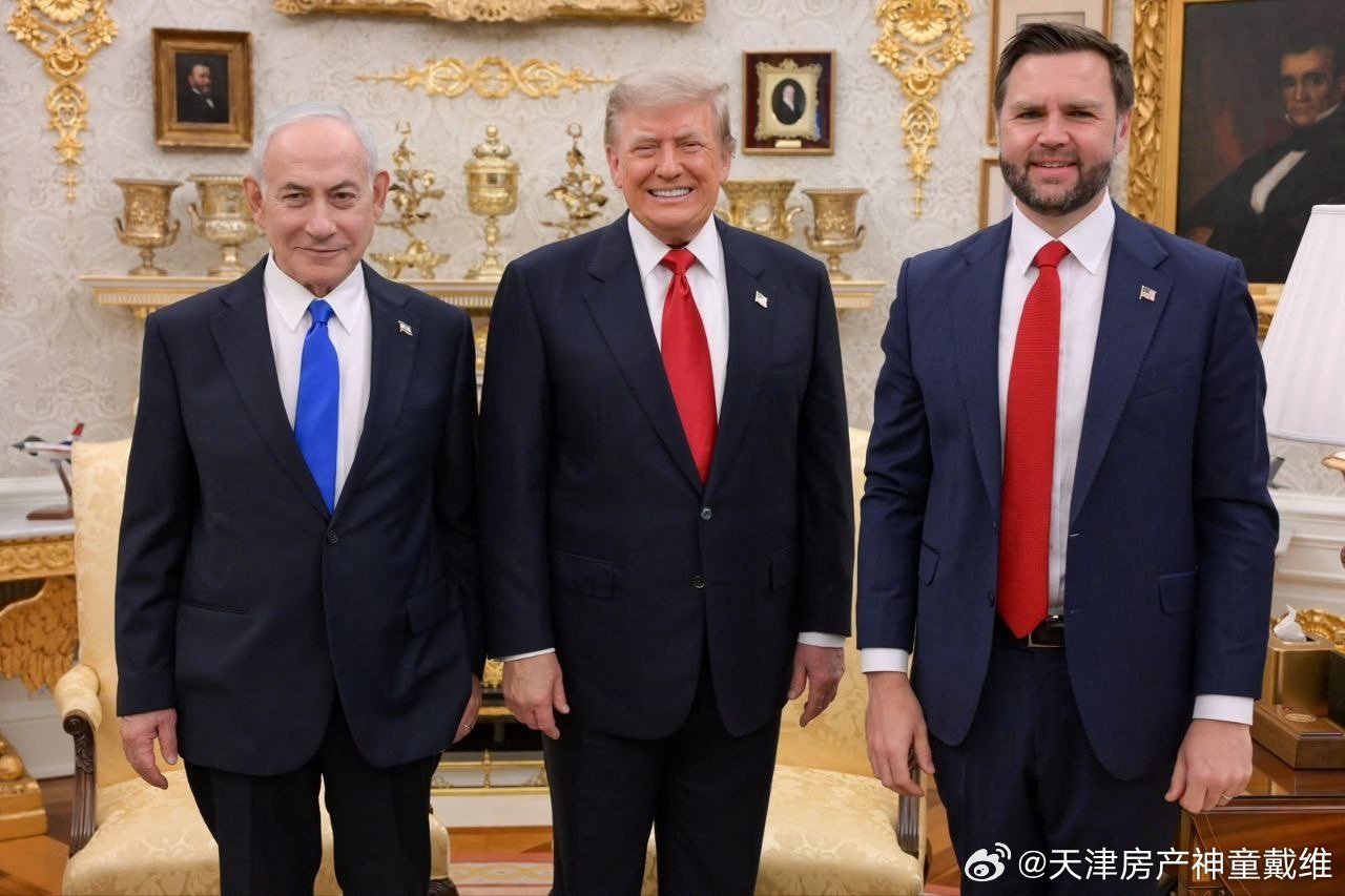 内塔尼亚胡抵达美国与川普万斯见面。以色列总理内塔尼亚胡到达美国参加格林厄姆葬礼仪