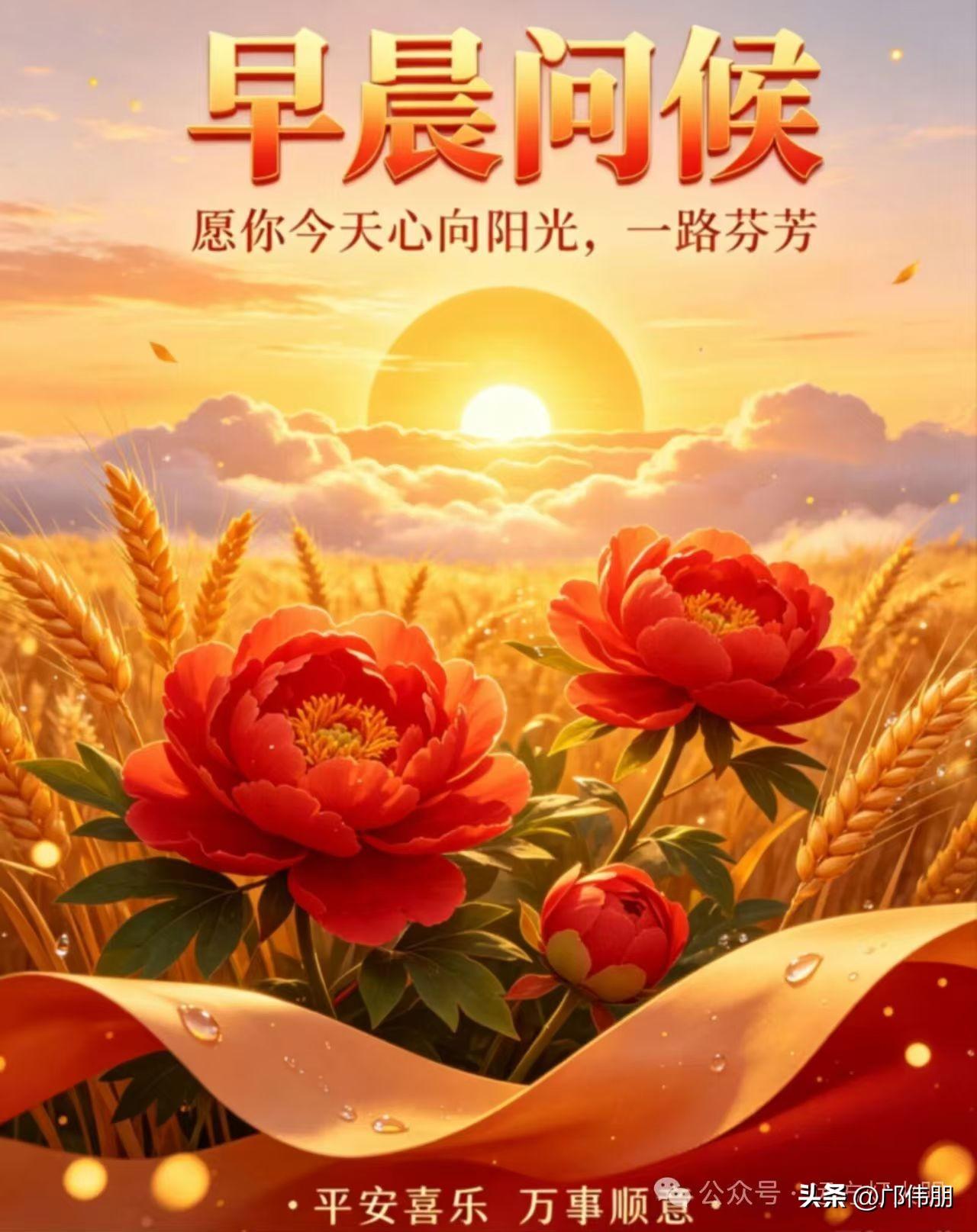黄昏时分，我站在阳台上，看晚霞把天空染成温柔的橘色。风轻轻吹过，带着楼下桂花树的
