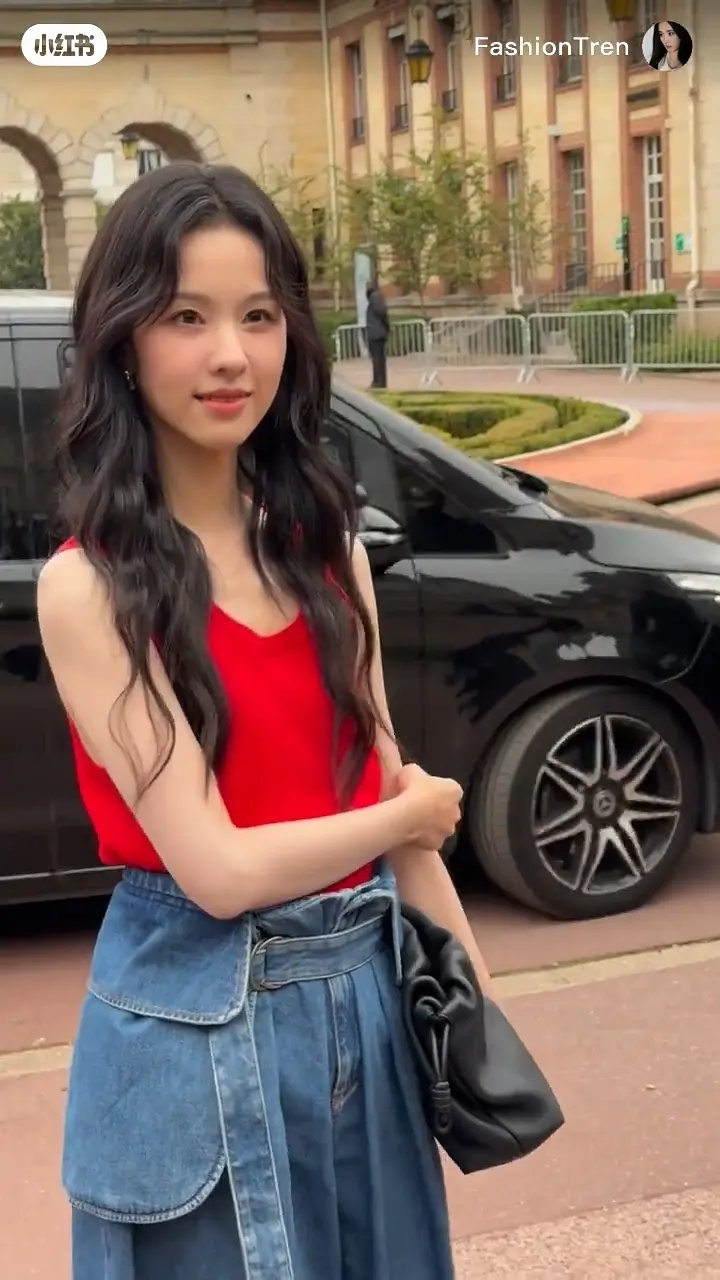 陈都灵到达秀场 ​​​