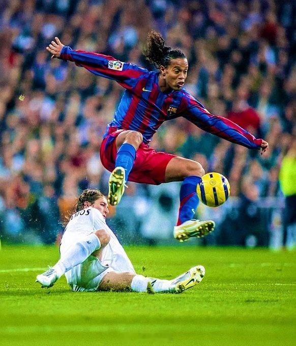Ronaldinho vs. Sergio Ramos 国家德比