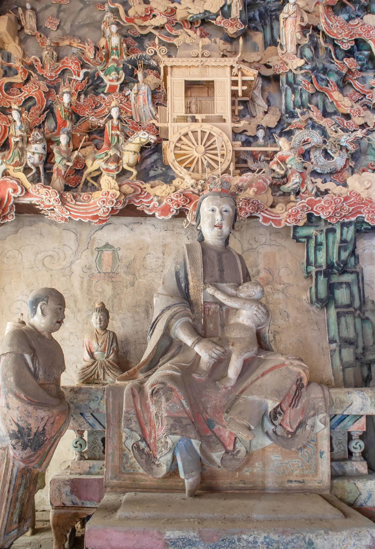 五  太符观，始建不详，金承安五年(1200年)创建醮坛，明万历十一年(1583