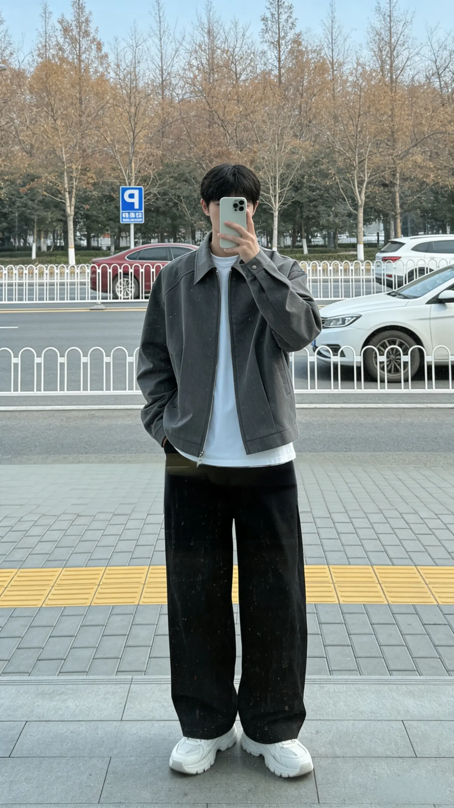 买到了最满意的开春夹克，正肩版型修饰身材。买到了最满意的开春夹克，正肩...