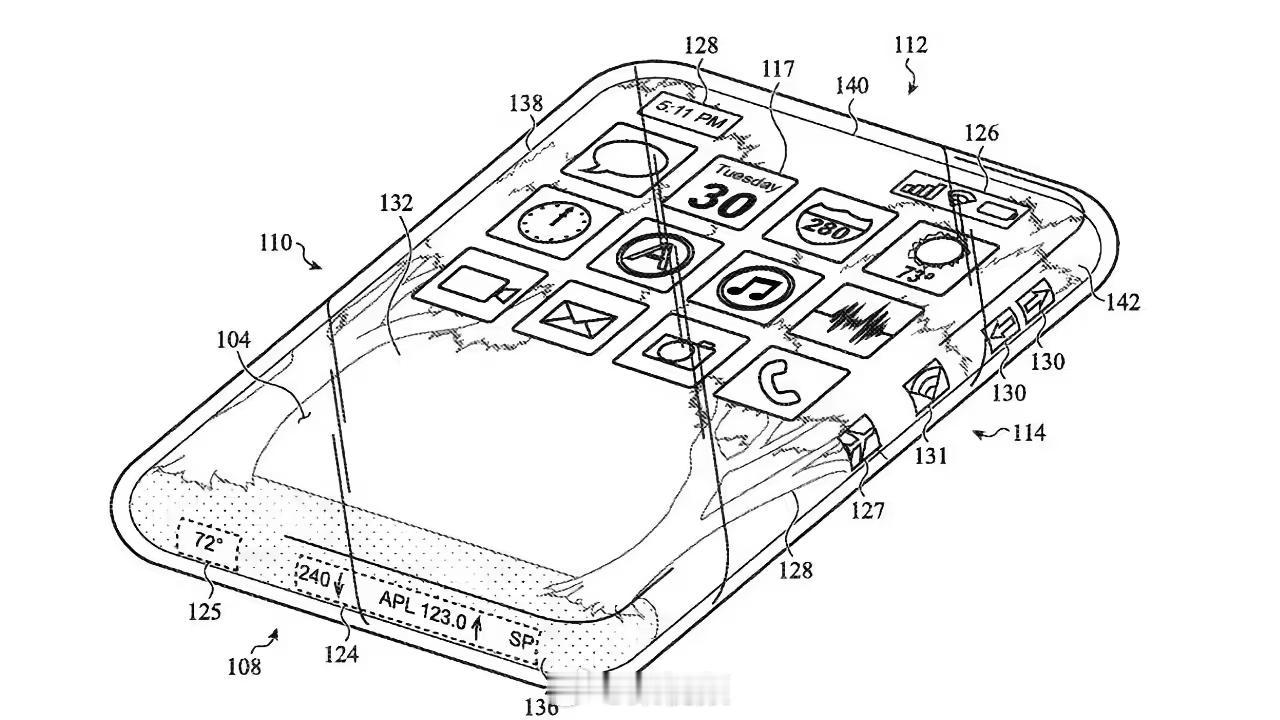 iPhone ，而是一款“全玻璃”iPhone， 整个机身全是无缝衔接的玻璃，正