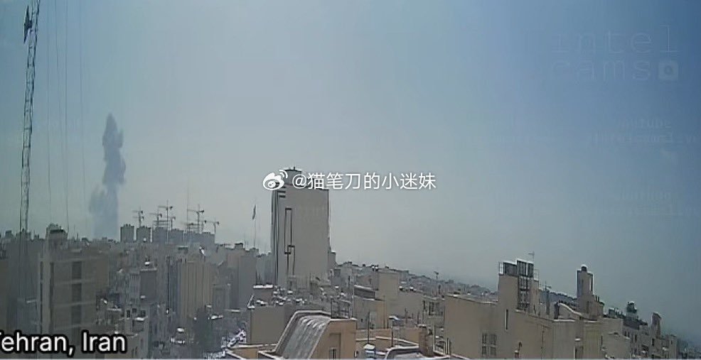 伊朗首都德黑兰发生爆炸。N12：美国参与了联合打击。以色列宣布袭击伊朗