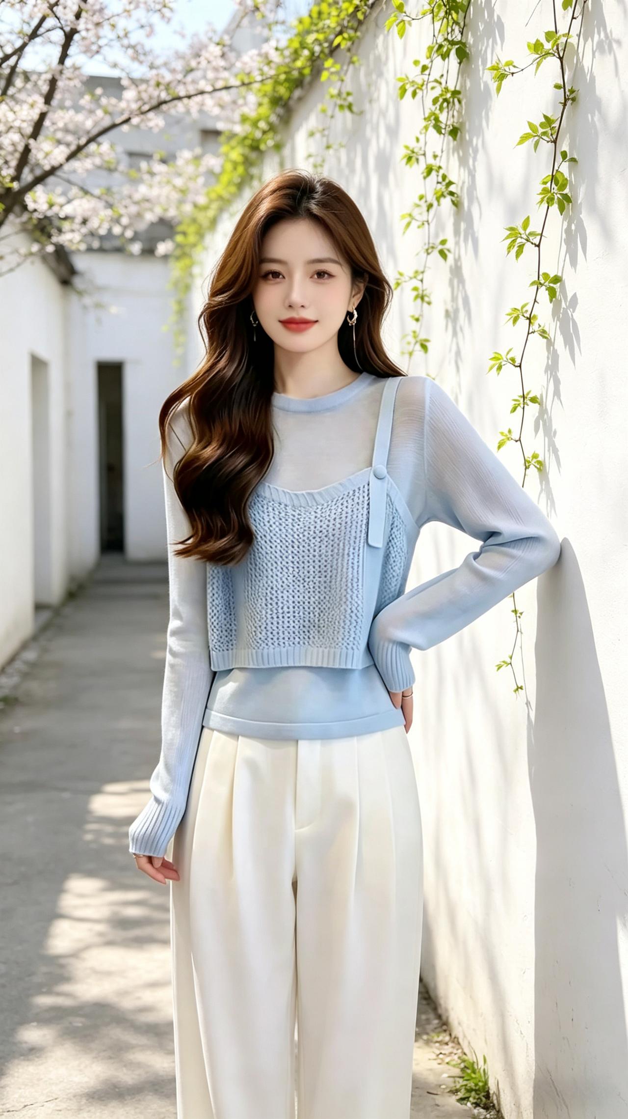 H型身材的天菜裙装