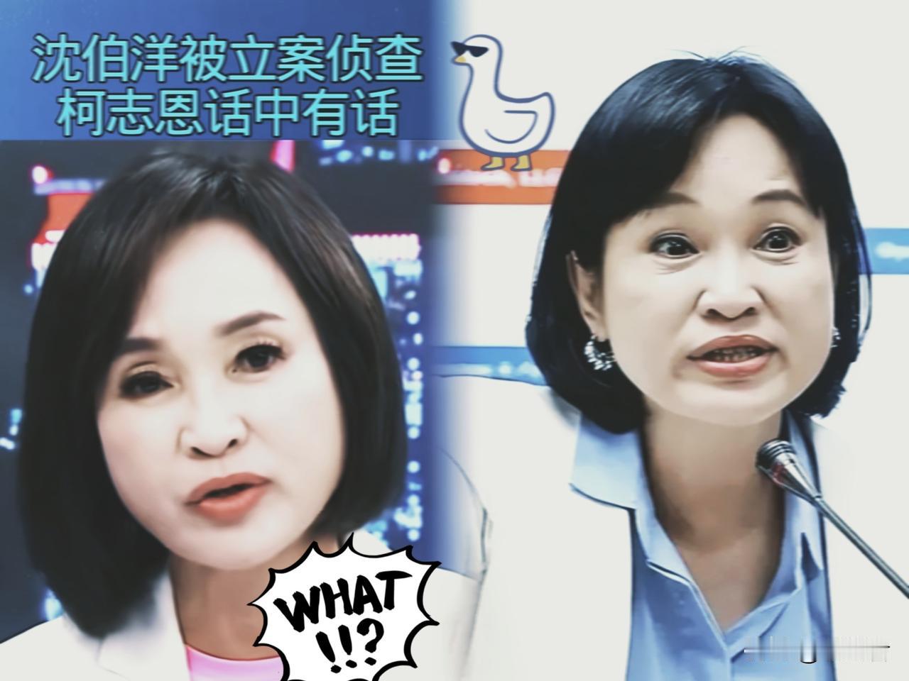 她作为高雄市长候选人，
竞要“全岛声援”为沈伯洋打抱不平，
还说“大陆管得太宽了