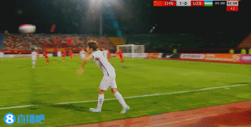被扳平！上半场结束前，乌兹别克球员头球破门！U16国少1-1！#U16国足vs乌