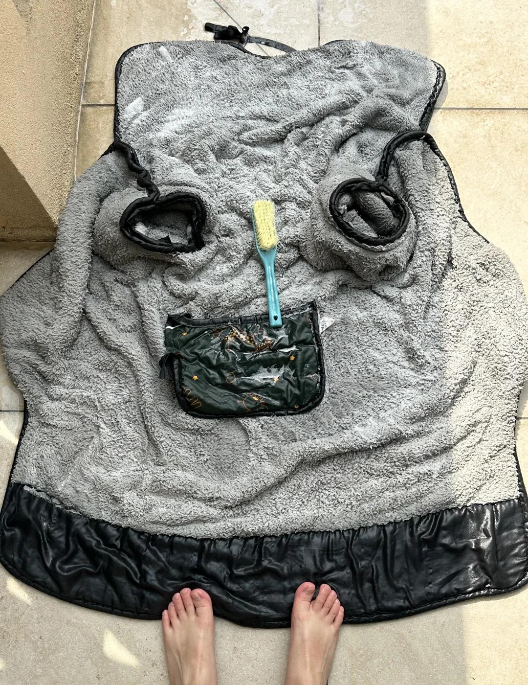 妈妈，不是我不干活 我是真的没有起重机🏗️
谁懂这个电动车挡风被进水的重量
根