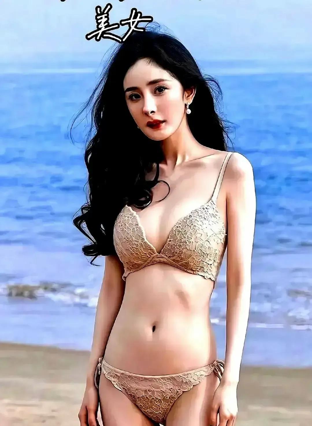 杨幂晒出海边连体泳衣照，配文简单日常，却登上热搜三天。评论区看法两极，有人夸赞她