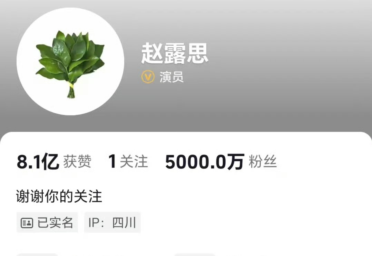 赵露思抖音粉丝数破五千万🎉 许我耀眼复合 许妍沈皓明亲热被婆婆撞见 ​​​