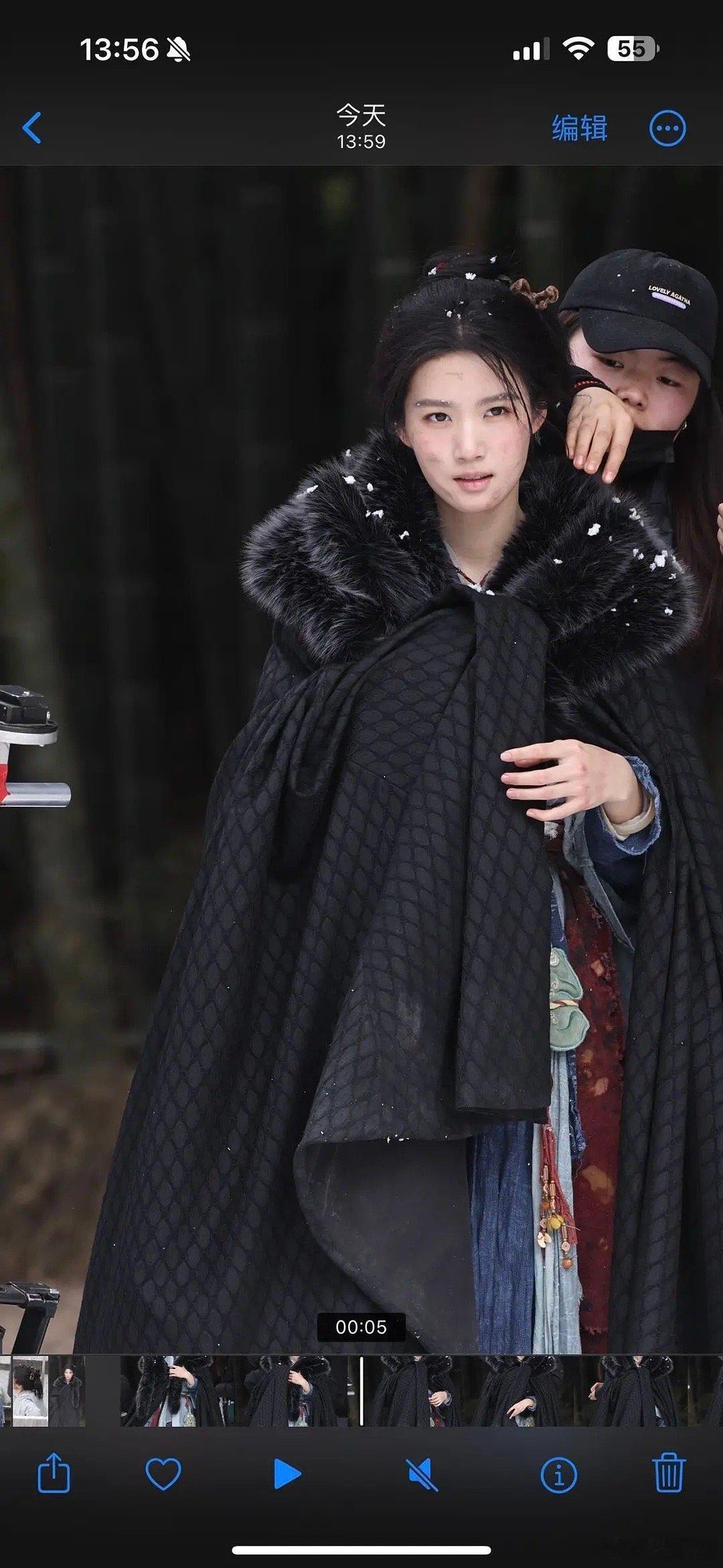 鲈鱼瘦了之后清冷感真的绝了 