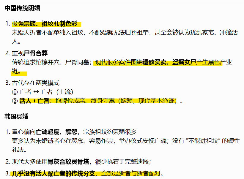 被安排冥婚女星26岁时自杀身亡 韩国有冥婚这个事还蛮让我震惊的，然后查了下，还真