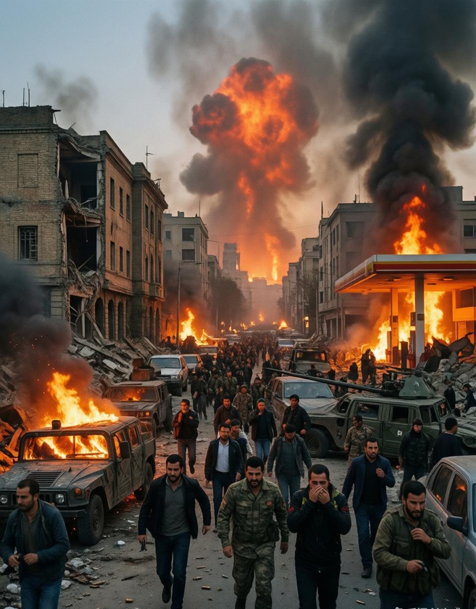 这话说出来的时候，爆炸声可能还没停。

当地时间3月2日凌晨，德黑兰市中心，尼卢