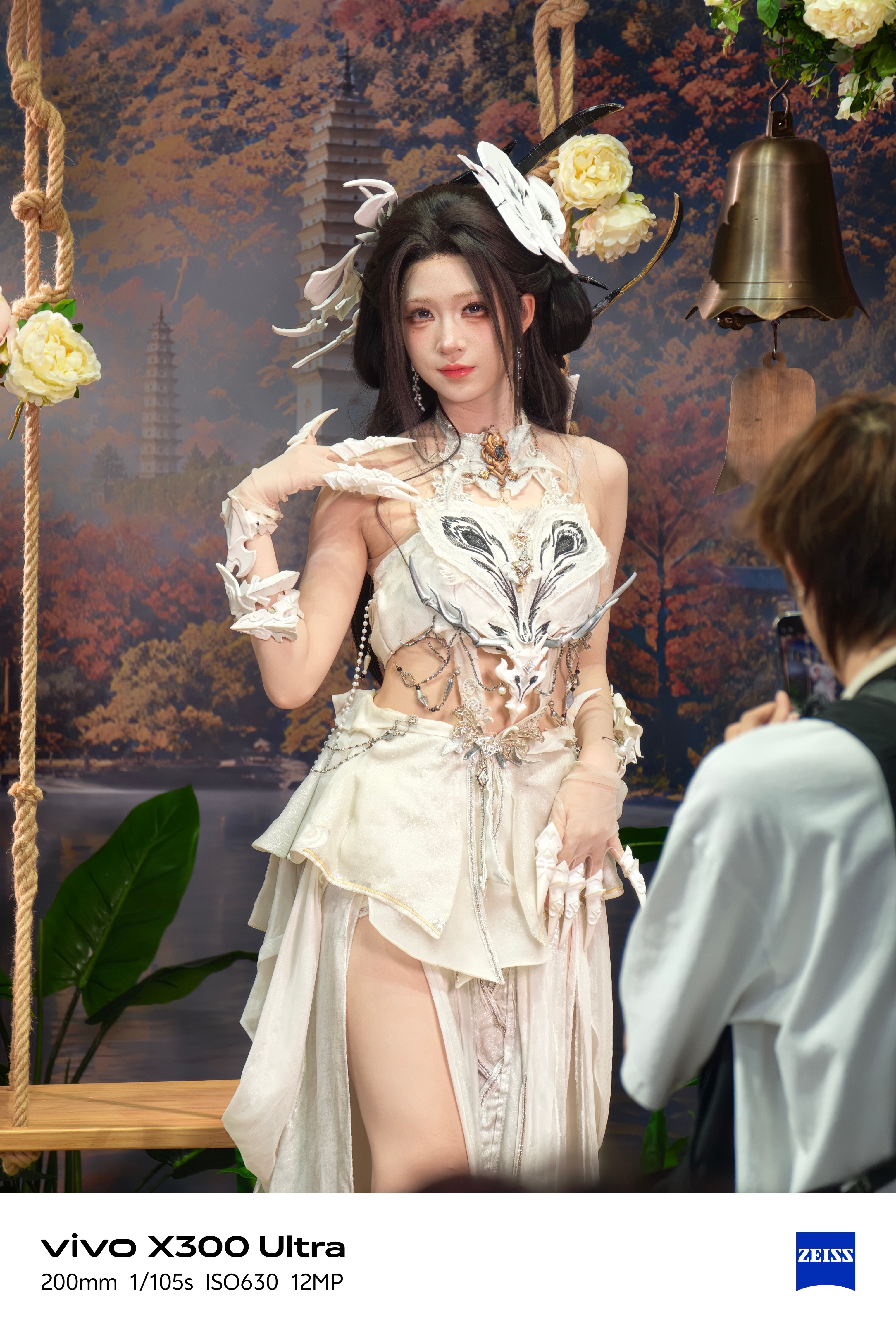 Chinajoy【逆水寒展台】小只兔子的白骨夫人有多绝~📱:vivo X300