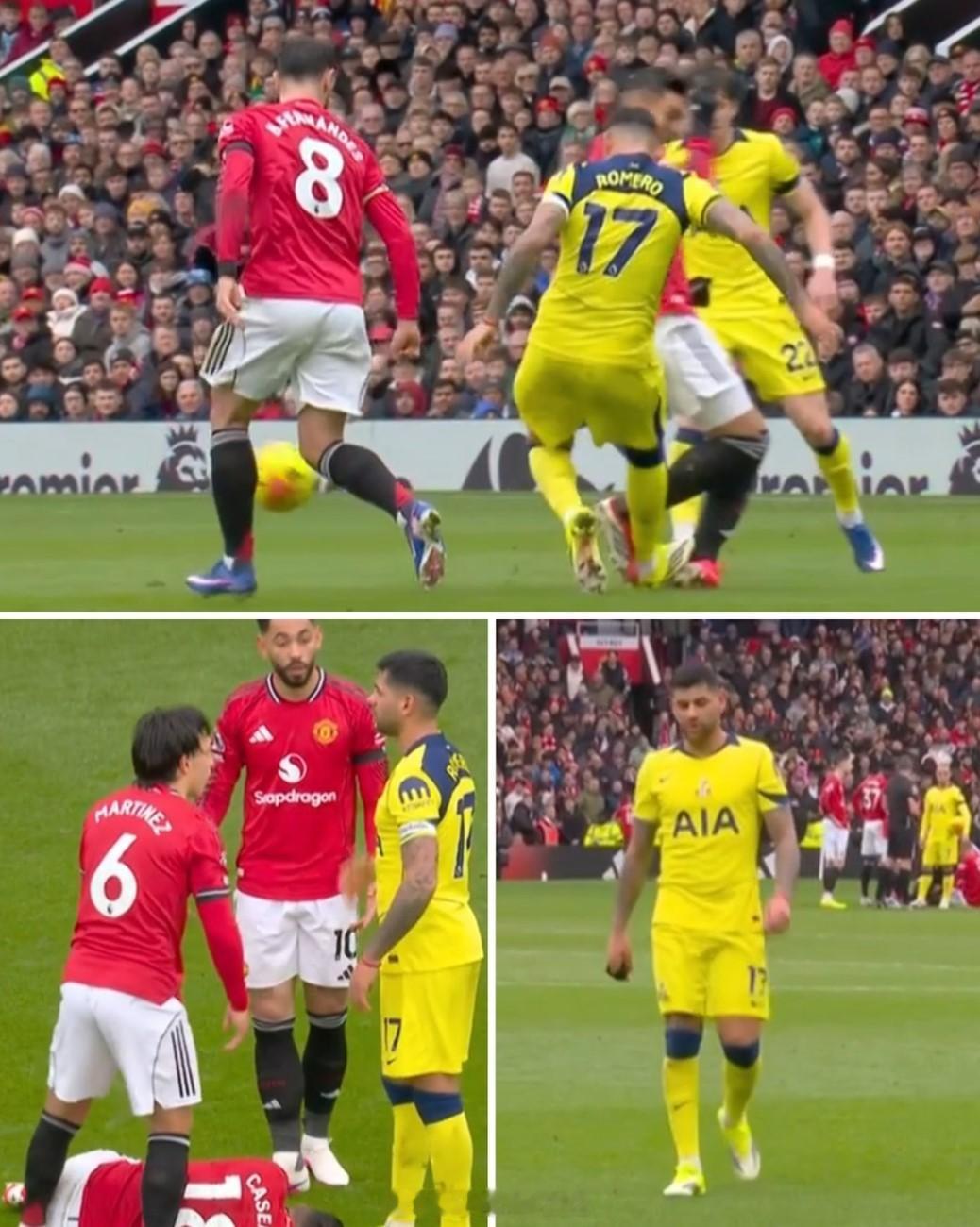 哎...瞬间变成一场毫无悬念的比赛了。曼联vs热刺