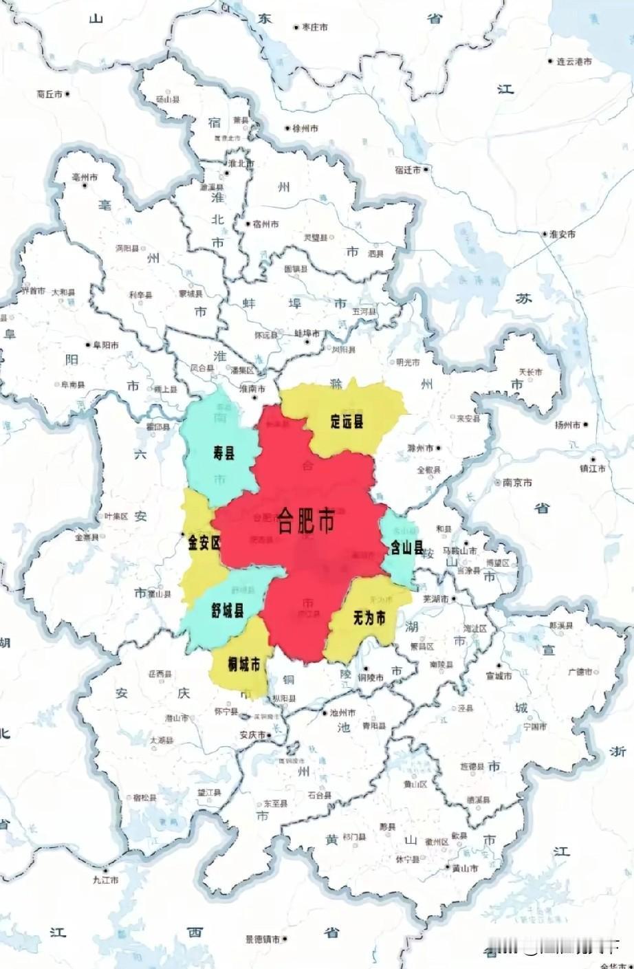 合肥都市圈高校辐射寿县和舒城县，实打实的好项目
长三角有6大都市圈，分别是:大上