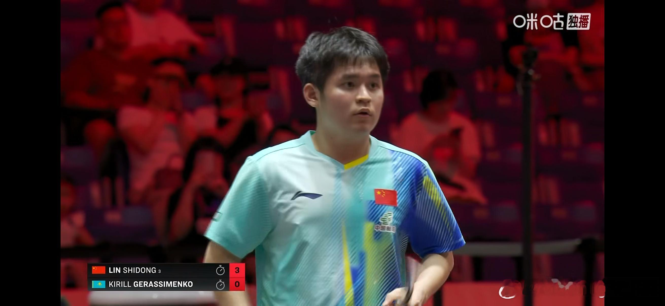 WTT新加坡大满贯2026 男单1/16决赛：🇨🇳林诗栋3比0格拉斯门科🇰