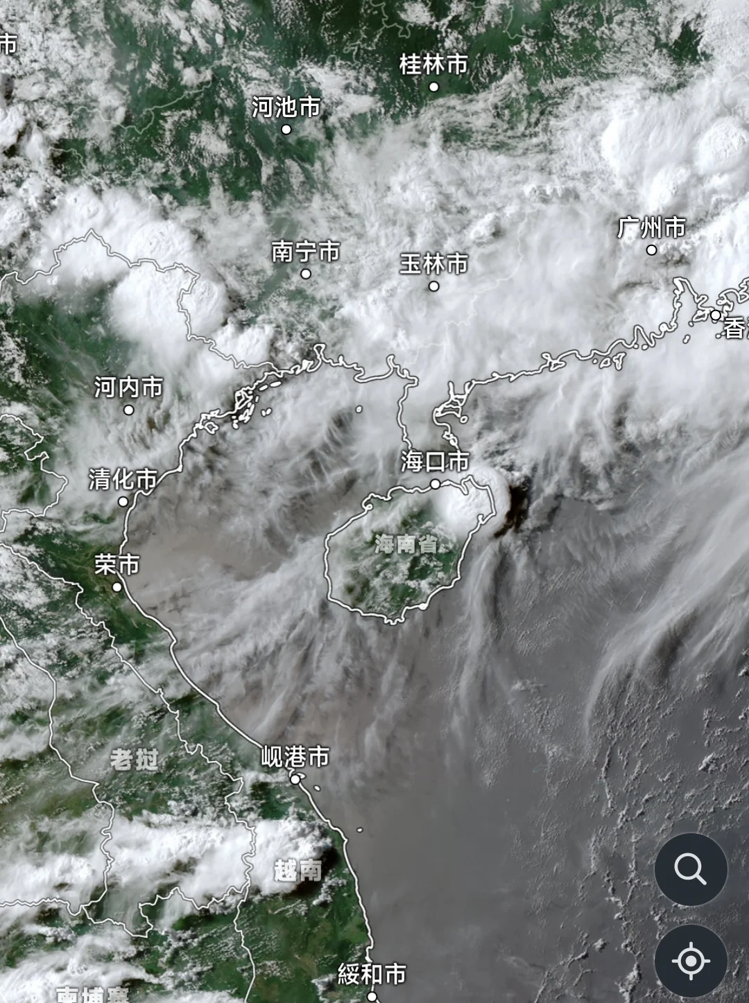 6-14海南晚霞