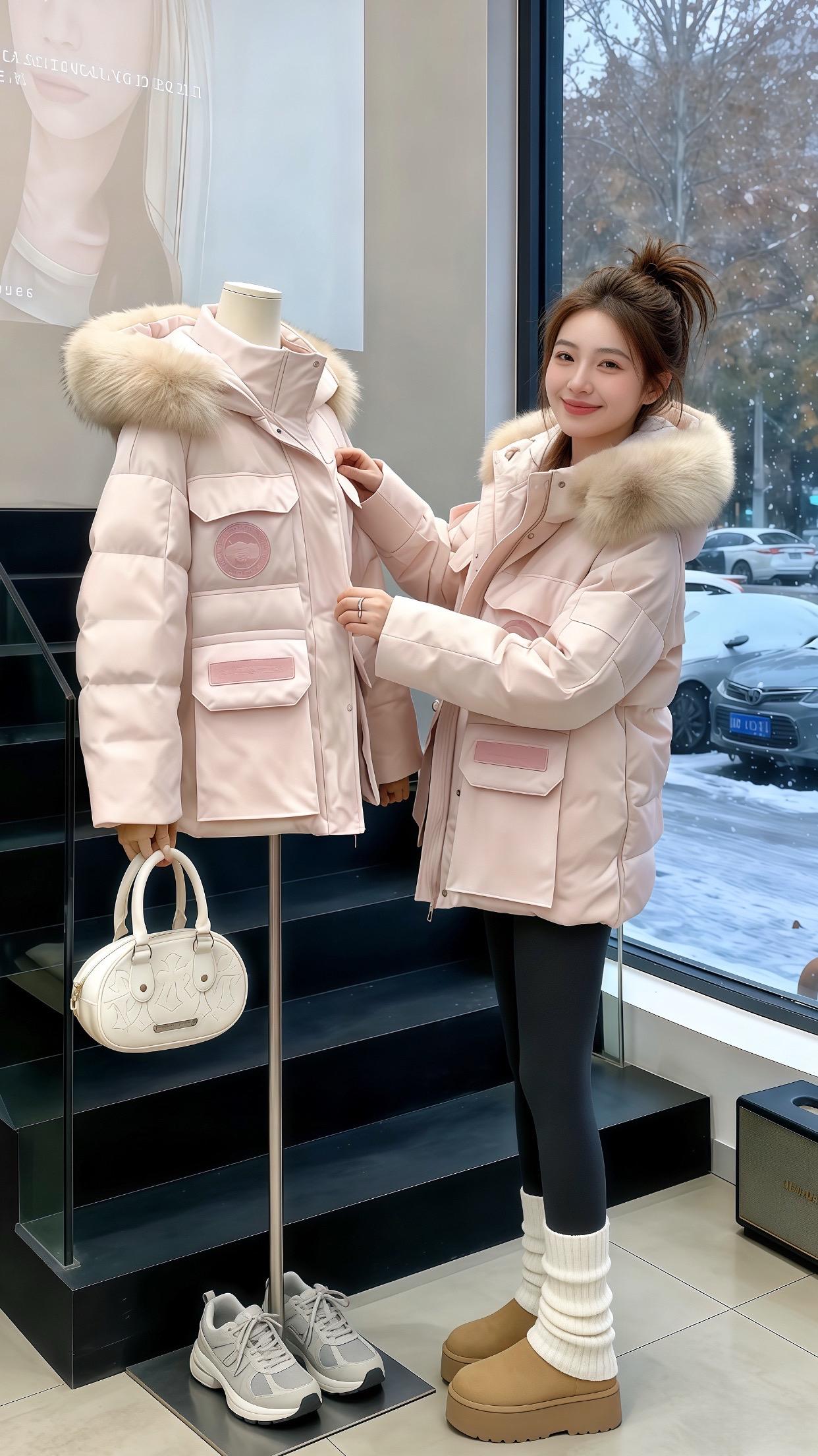 外套穿搭 保暖穿搭 韩系穿搭 小个子显高显瘦穿搭 减龄气质