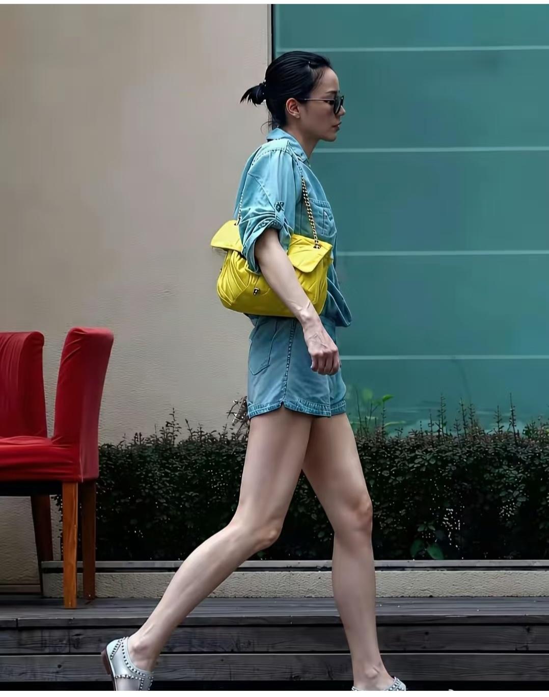 这腿，一看就不经常锻炼。