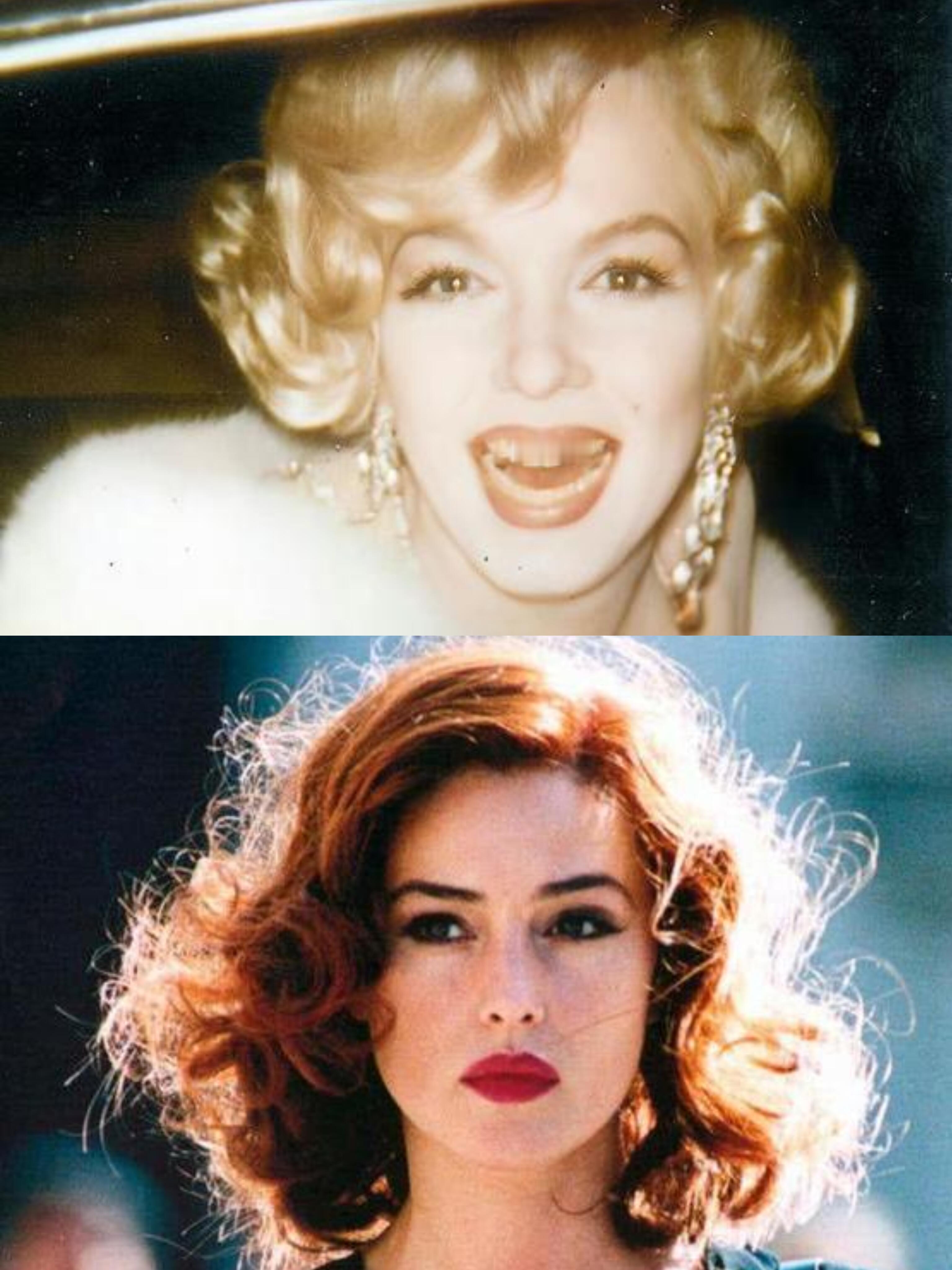 【玛丽莲梦露 莫妮卡贝鲁奇】     我心中永远的神颜之巅 堪称人类瑰宝的脸 