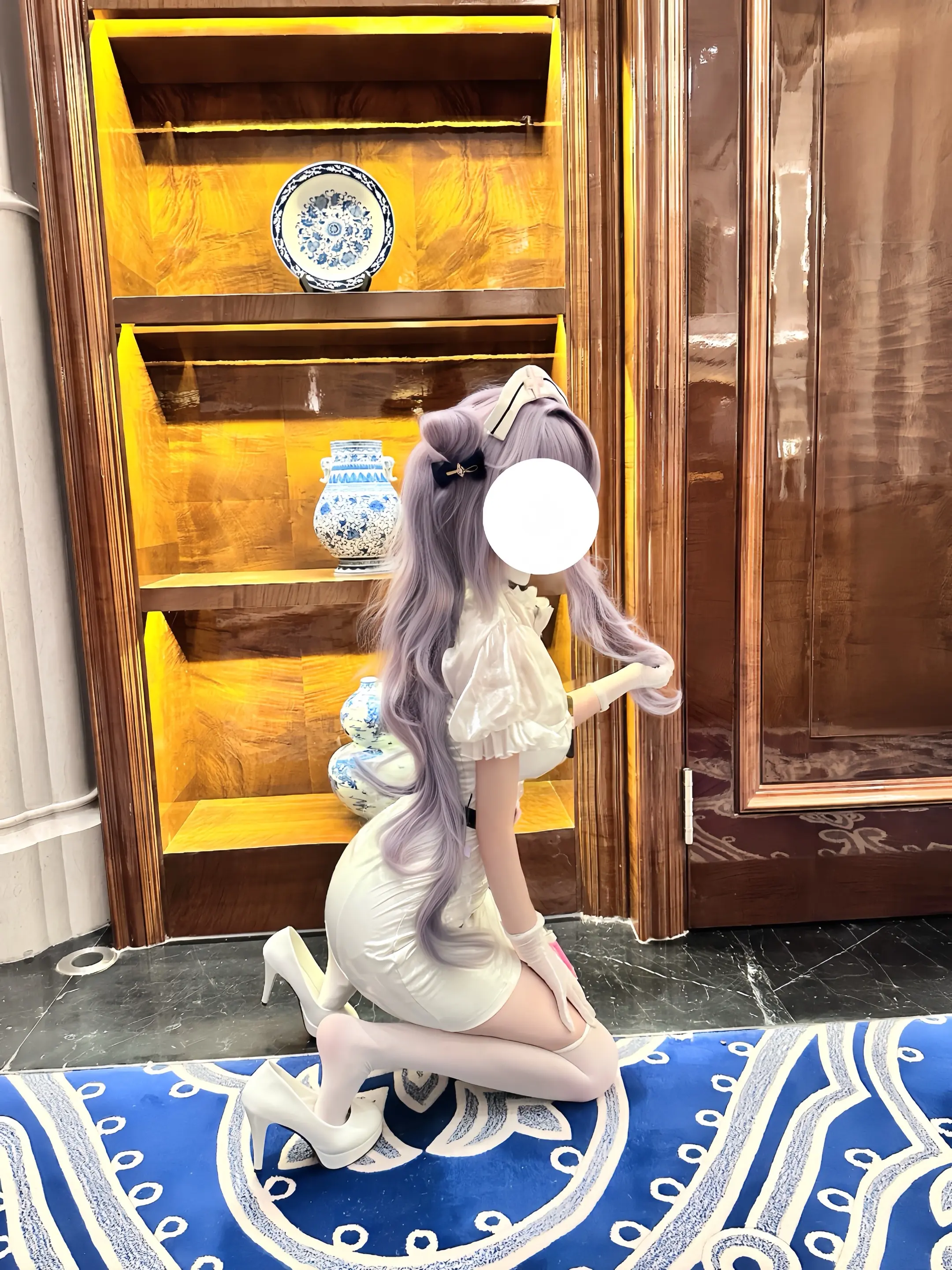 刻晴 cos 刻晴魅魔护士