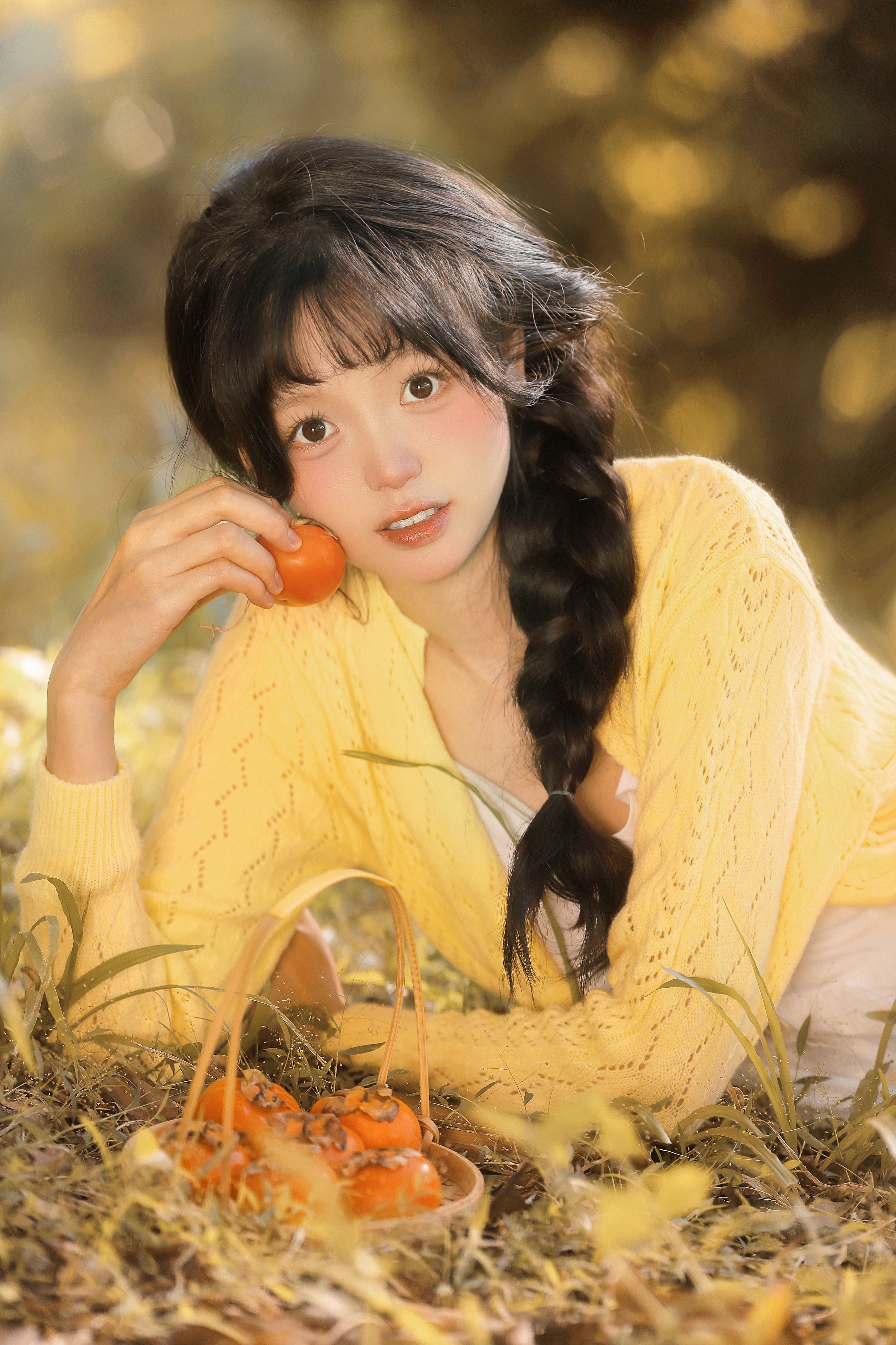 广州约拍[超话]  佛山约拍  深圳约拍  森系写真  “又是一个秋” 