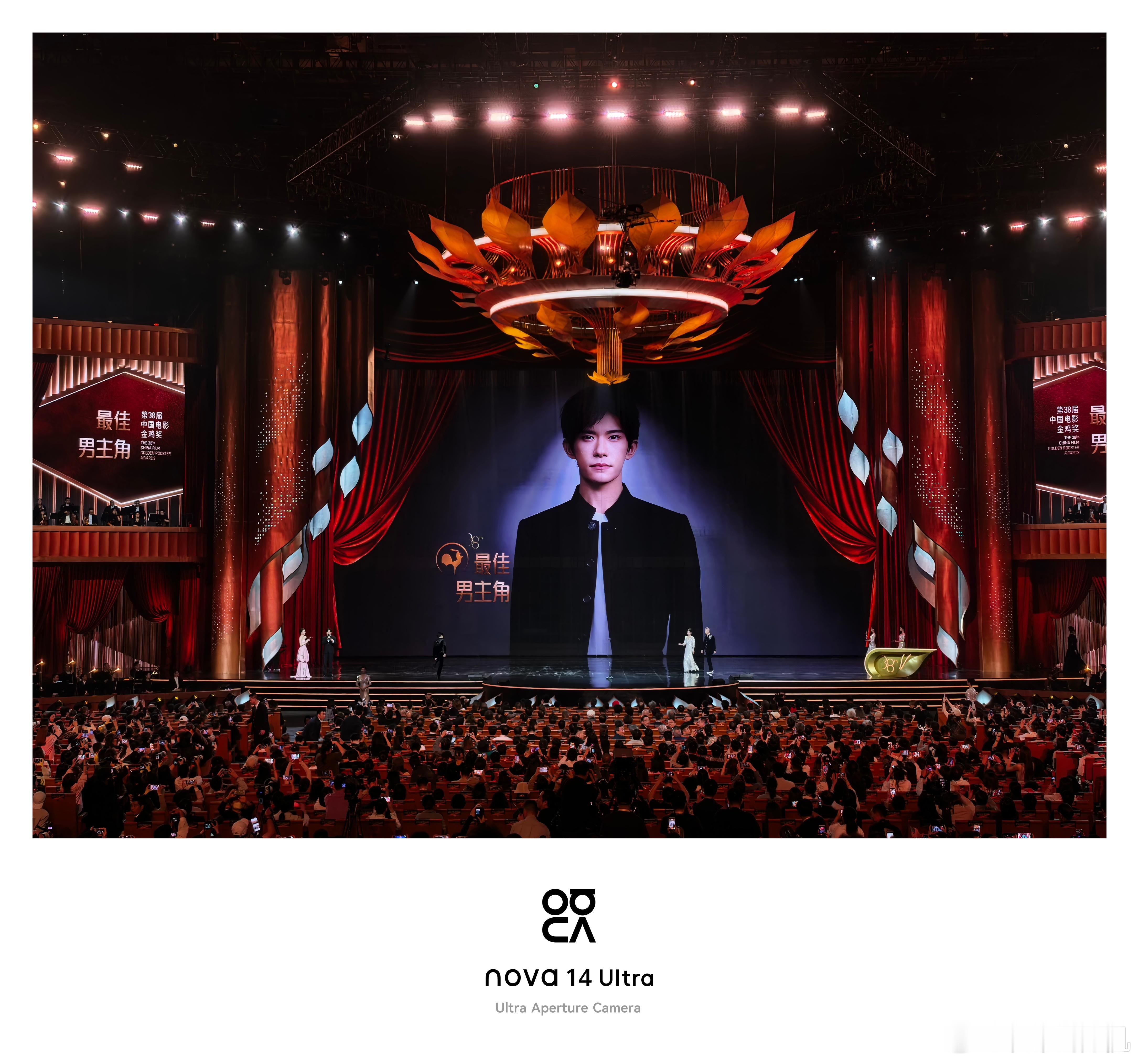 祝贺易烊千玺斩获金鸡奖最佳男主角，nova 14全程见证，红枫原色镜头与他的帅气