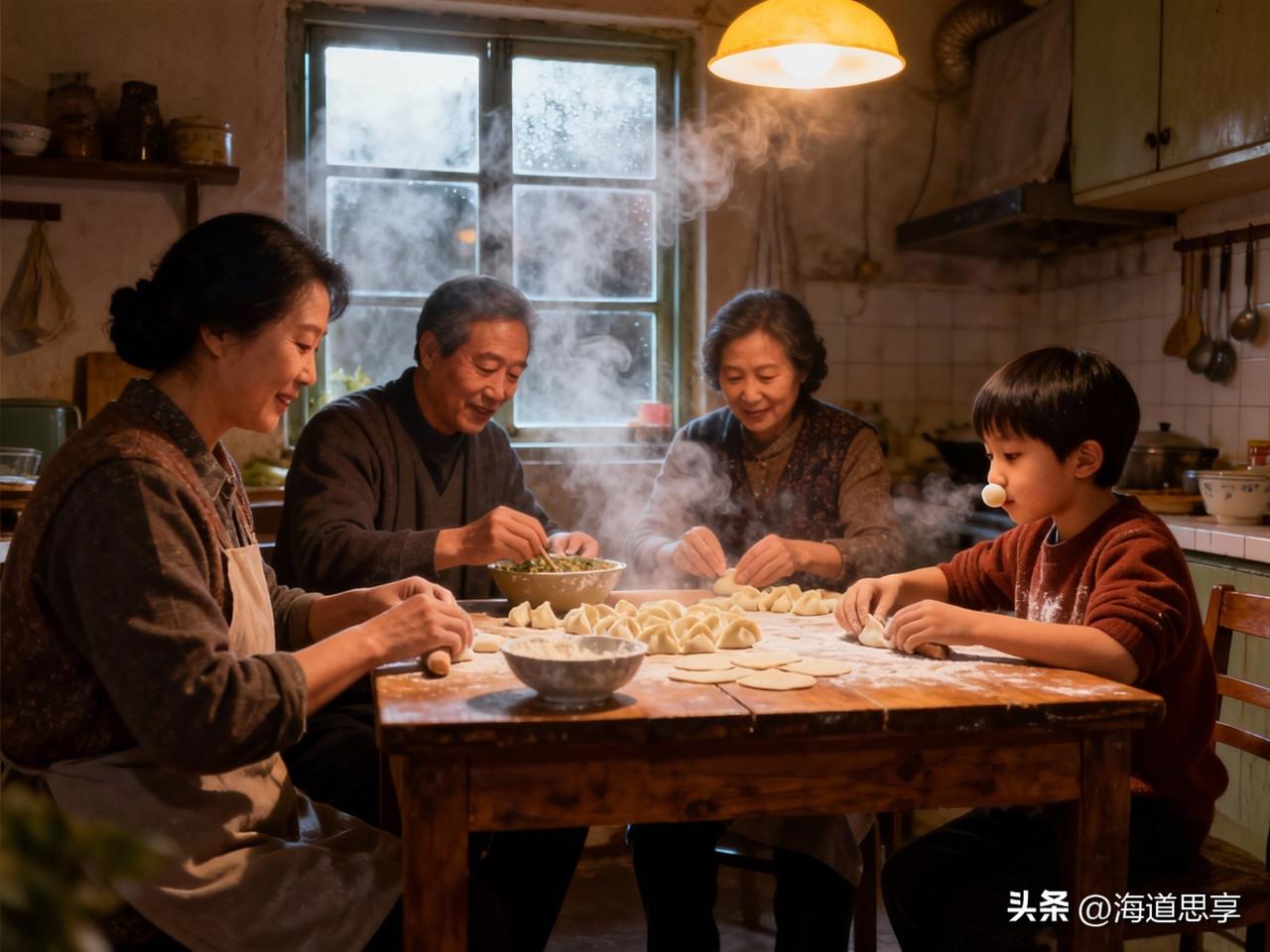 是加班晚归时，家里留的那盏灯；是拌嘴后，对方默默递过来的一杯热水；是年纪大了，还